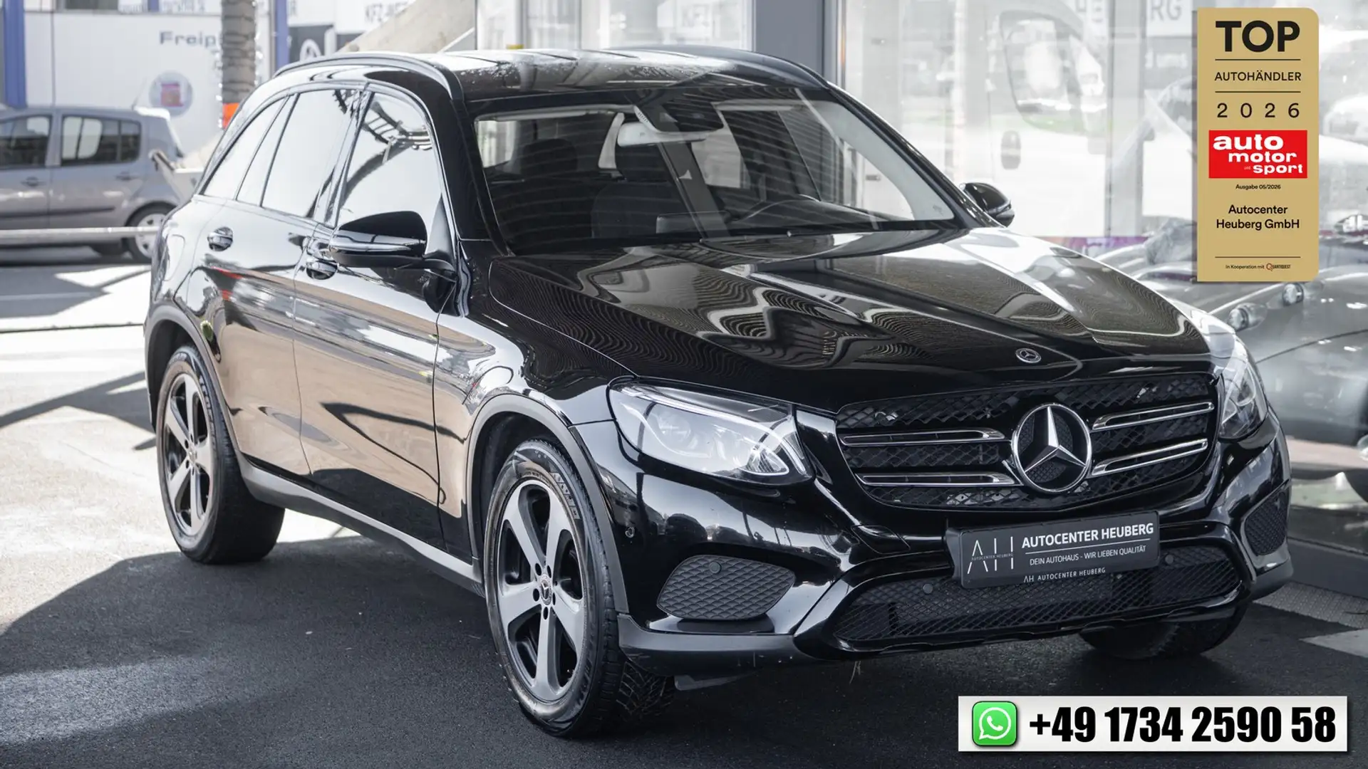 Mercedes-Benz GLC 220 d 4MATIC *NIGHT*KAM*SPUR*NAVI*TOT* Schwarz - 1