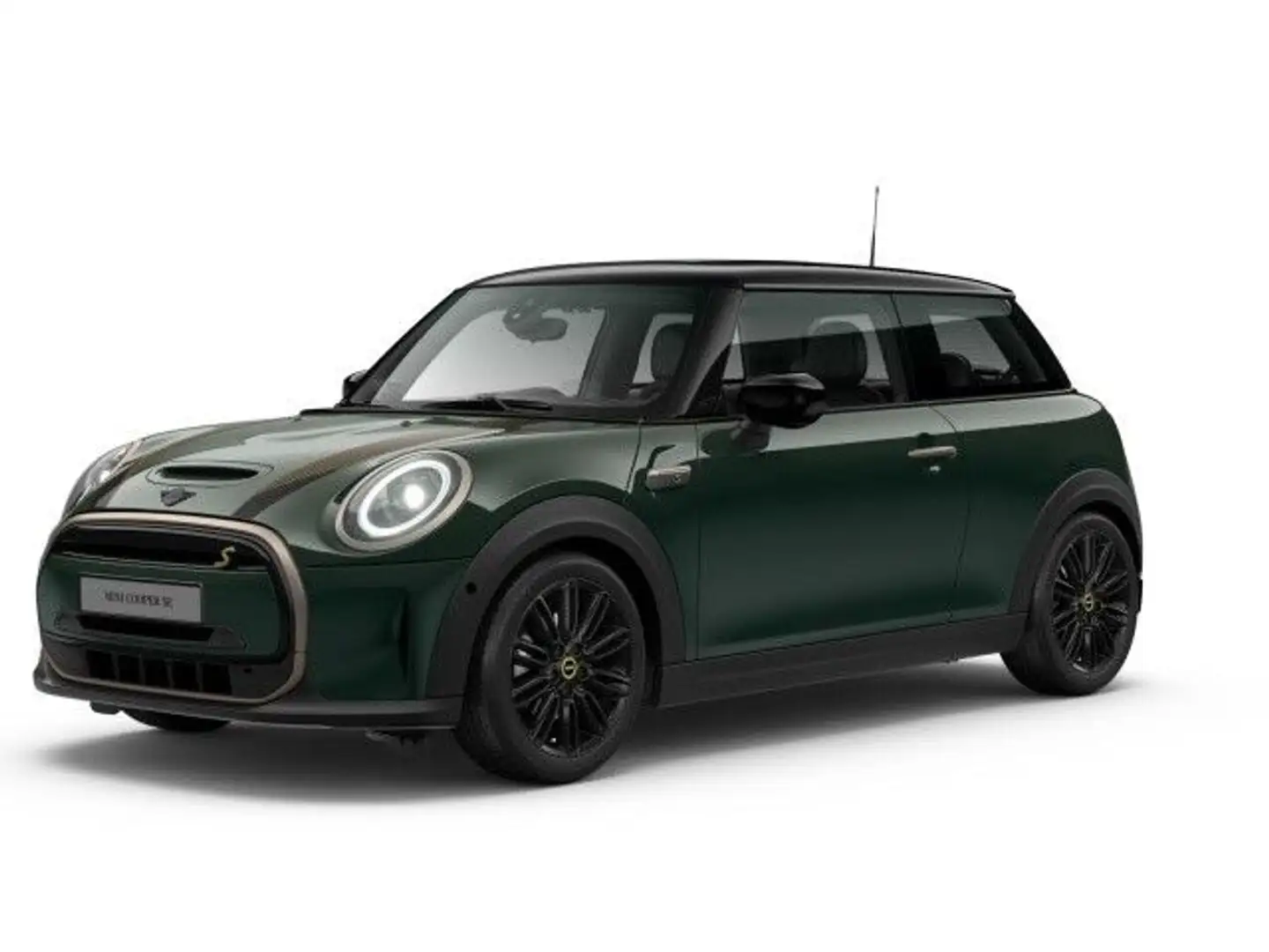 MINI Cooper SE . 3-Türer *PremiumPlus*Leder*Navi*Sport Grün - 1