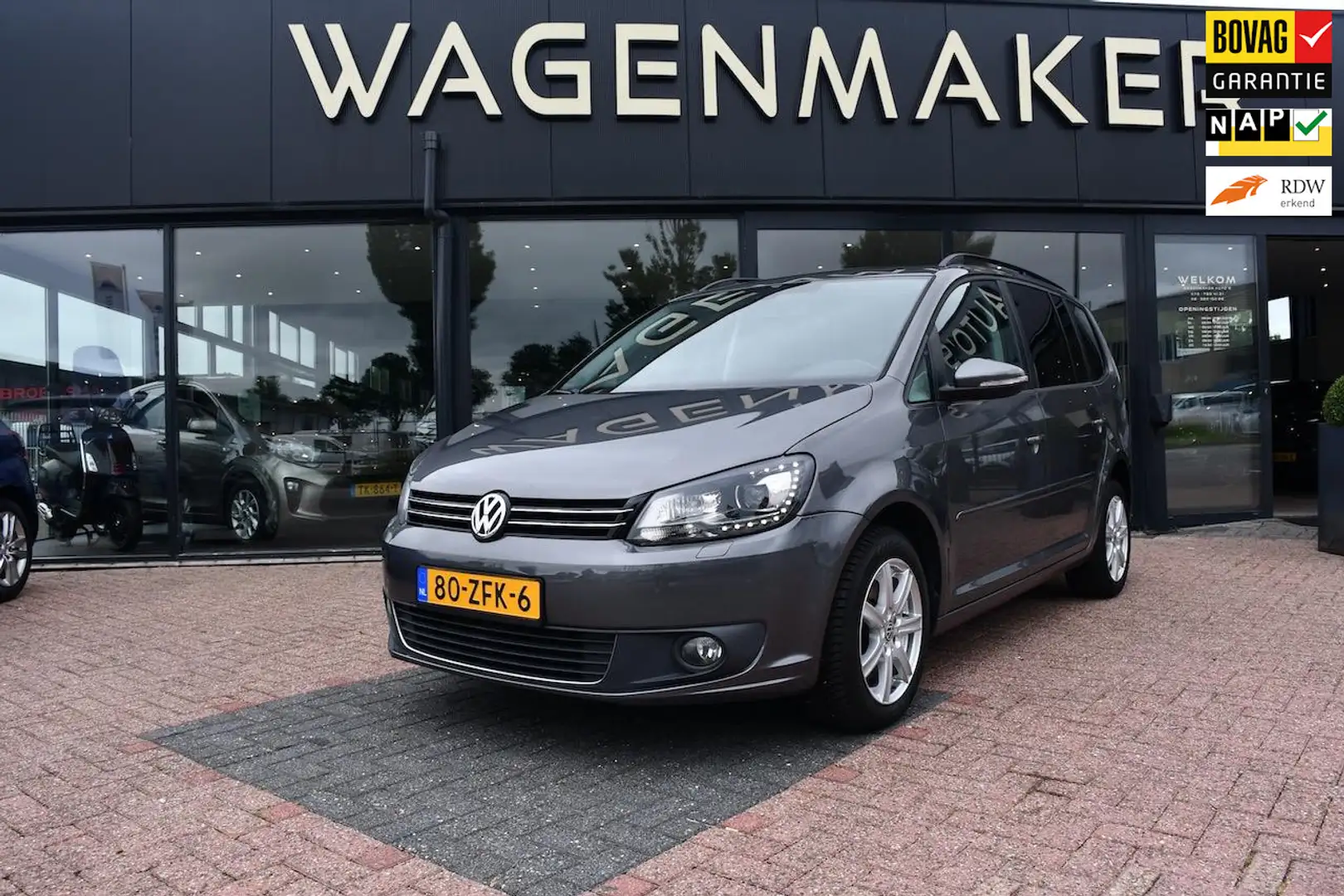 Volkswagen Touran 1.4 TSI Comfortline 7p. Clima|Cruise|NAVI| Grijs - 1