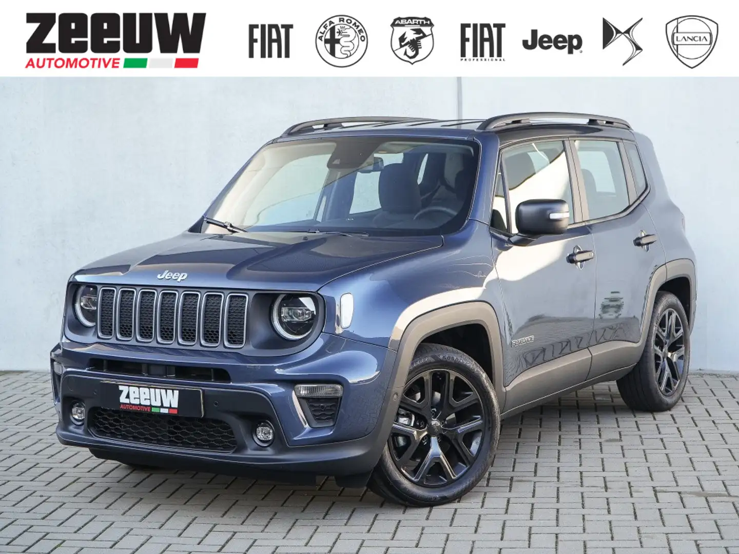 Jeep Renegade 1.5T e-Hybrid 130 PK Summit | Leder | Navi | LED | Blau - 1