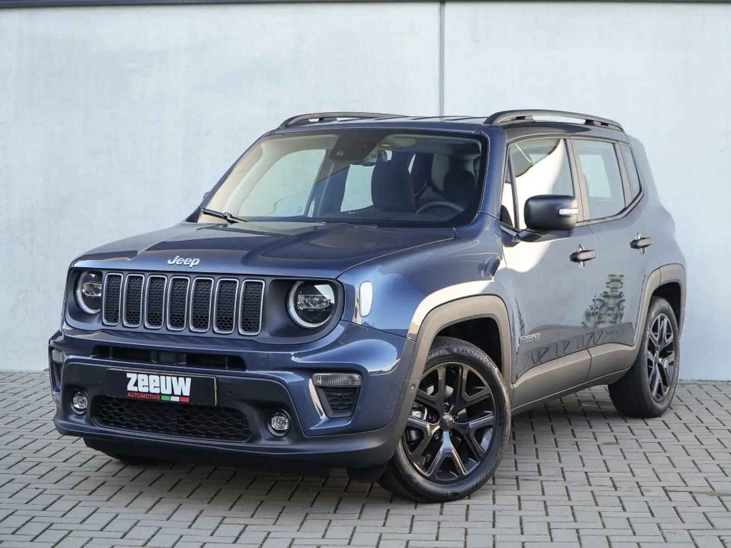 Jeep Renegade 1.5T e-Hybrid 130 PK Summit | Leder | Navi | LED | Blau - 2