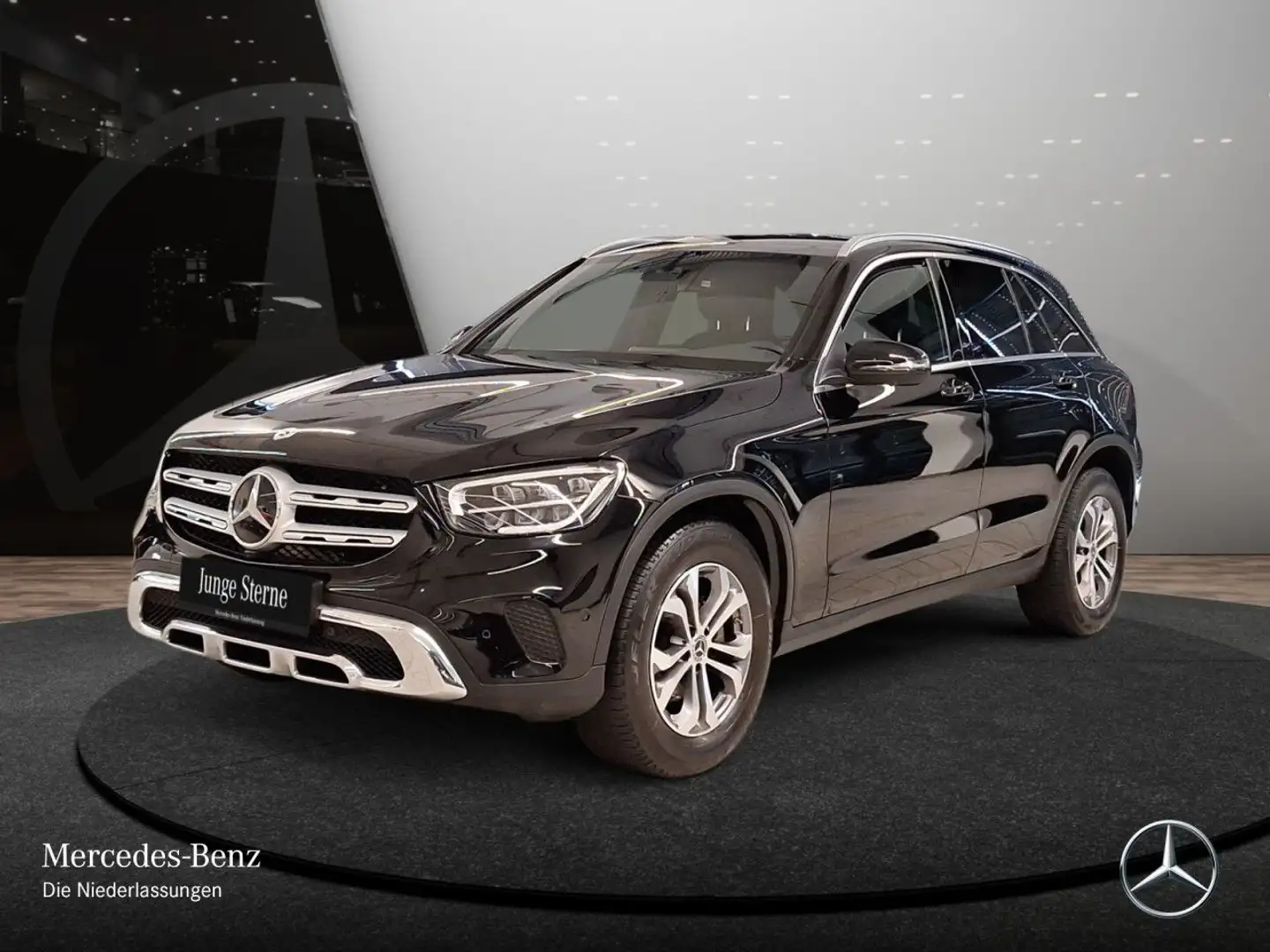 Mercedes-Benz GLC 200 d 4M 360+LED+SPUR+TOTW+KEYLESS+9G Schwarz - 2