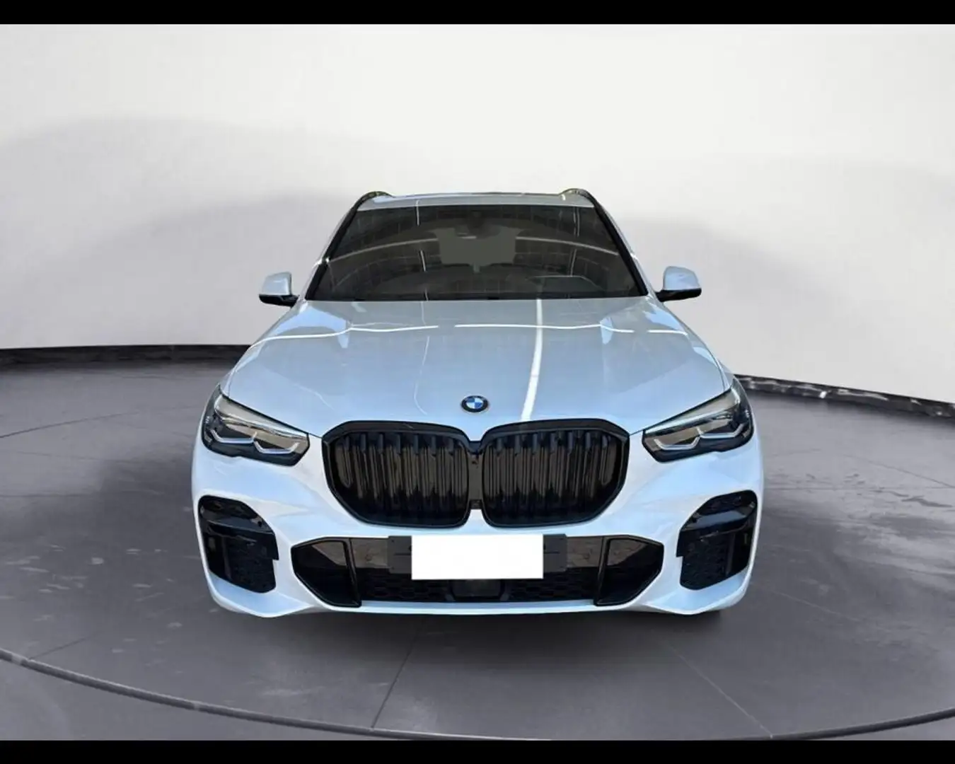 BMW X5 xdrive30d mhev 48V Msport auto Bianco - 2