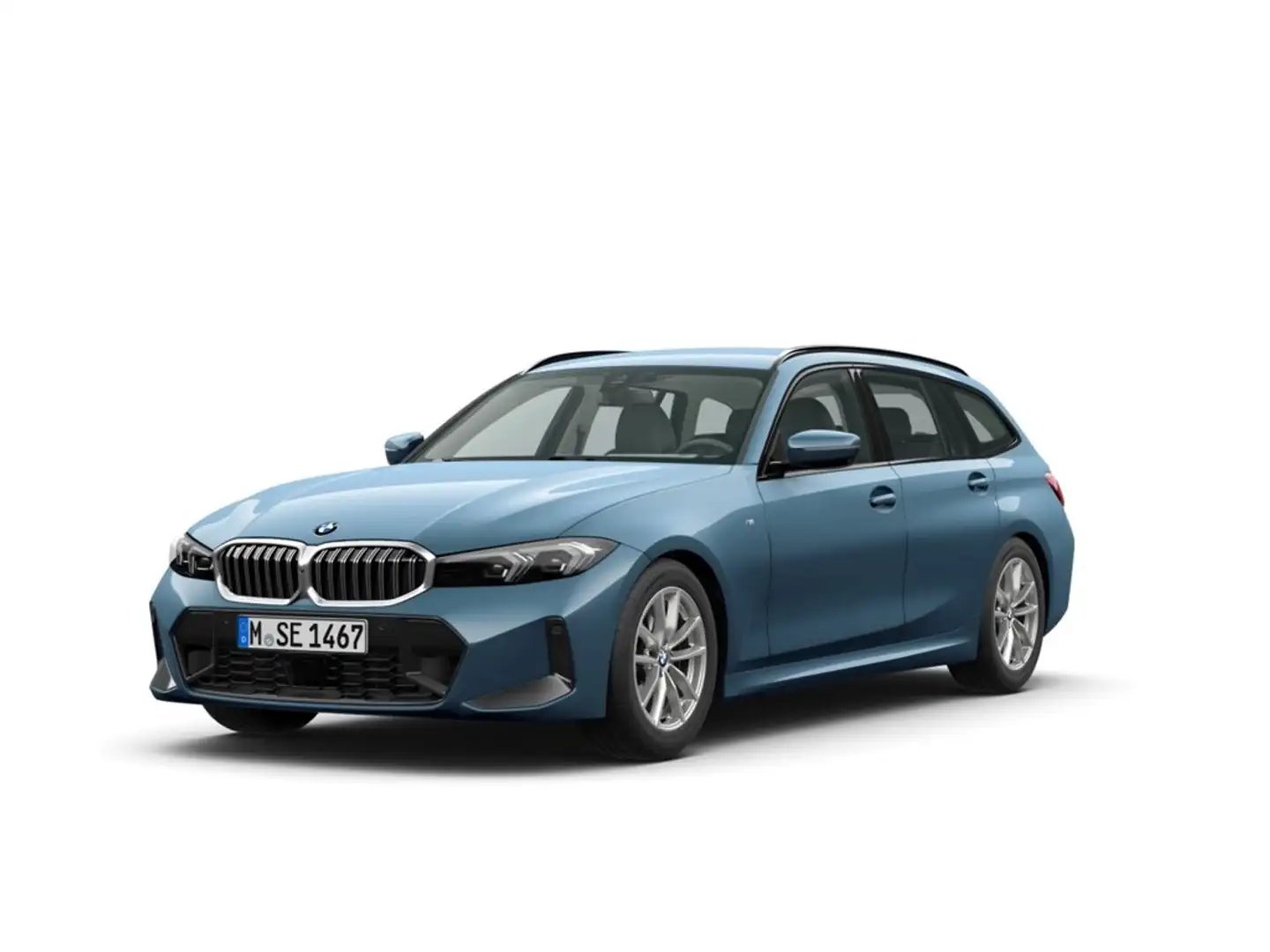 BMW 320 i Touring M Sport Park-Assistent Blau - 1
