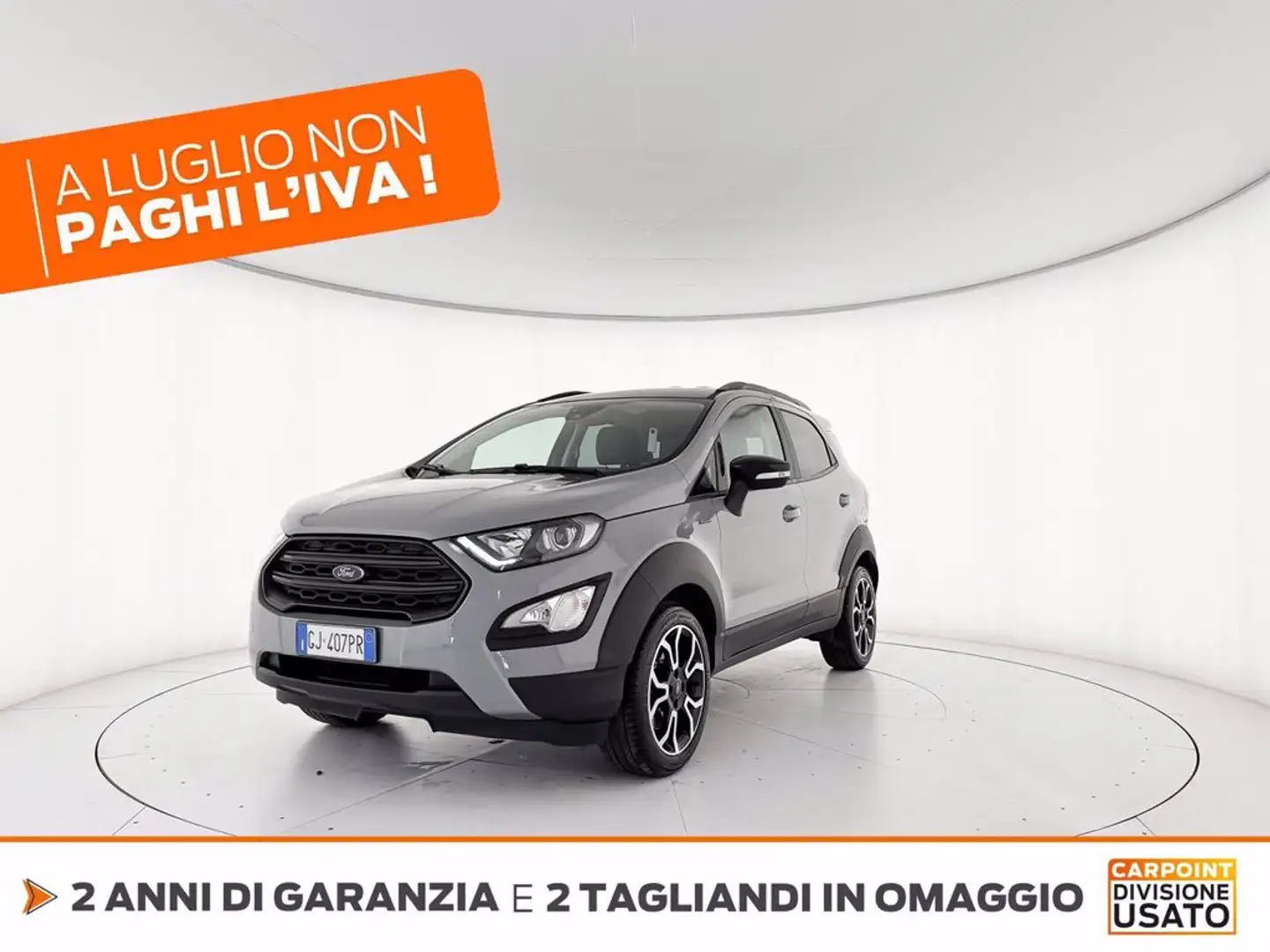 Ford EcoSport 1.0 ecoboost active s&s 125cv Grigio - 1