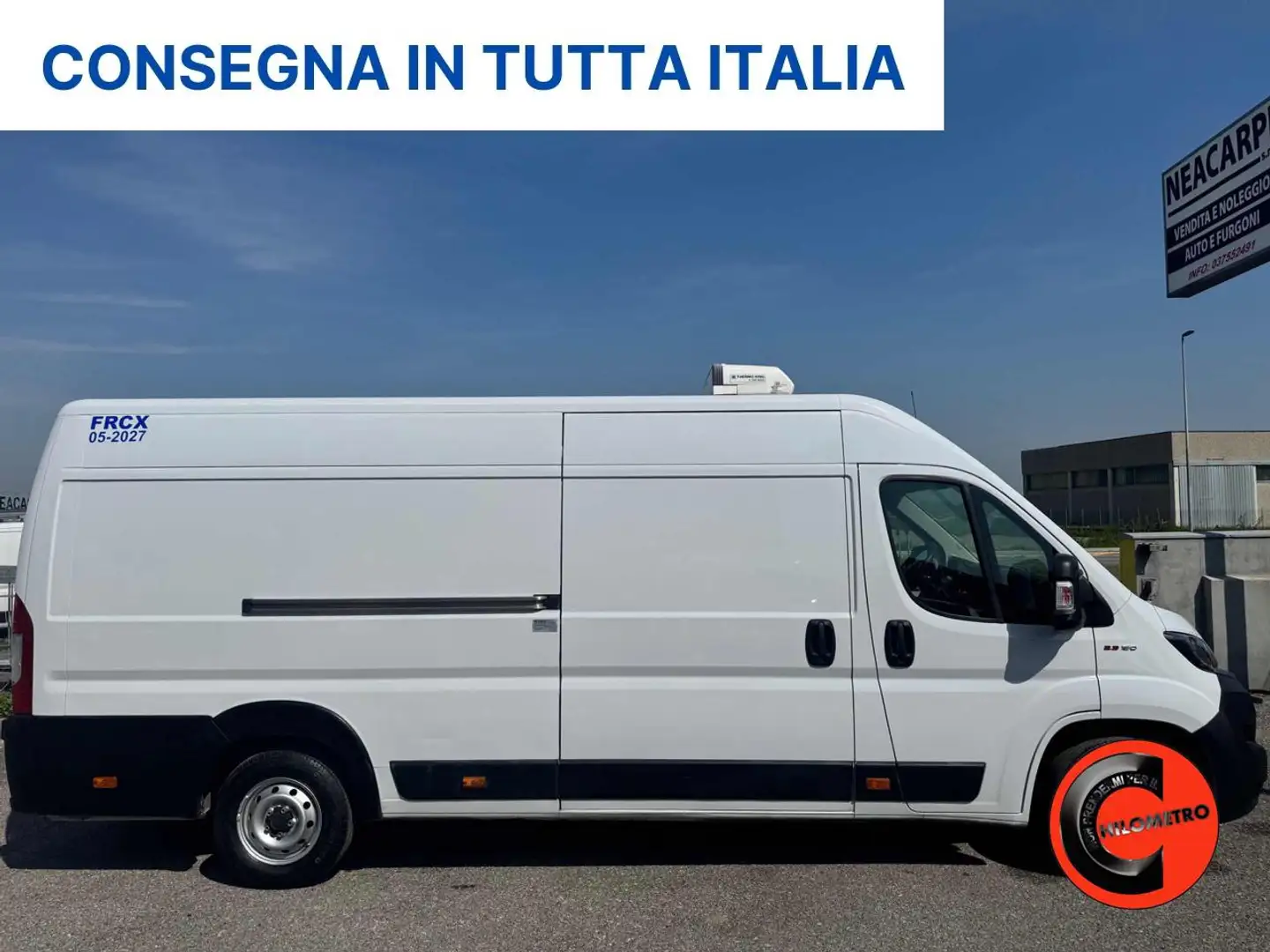 Fiat Ducato 2.3 MJT 160CV FRIGO L4H2 FRCX-20 ATP  STRADA RETE- White - 2