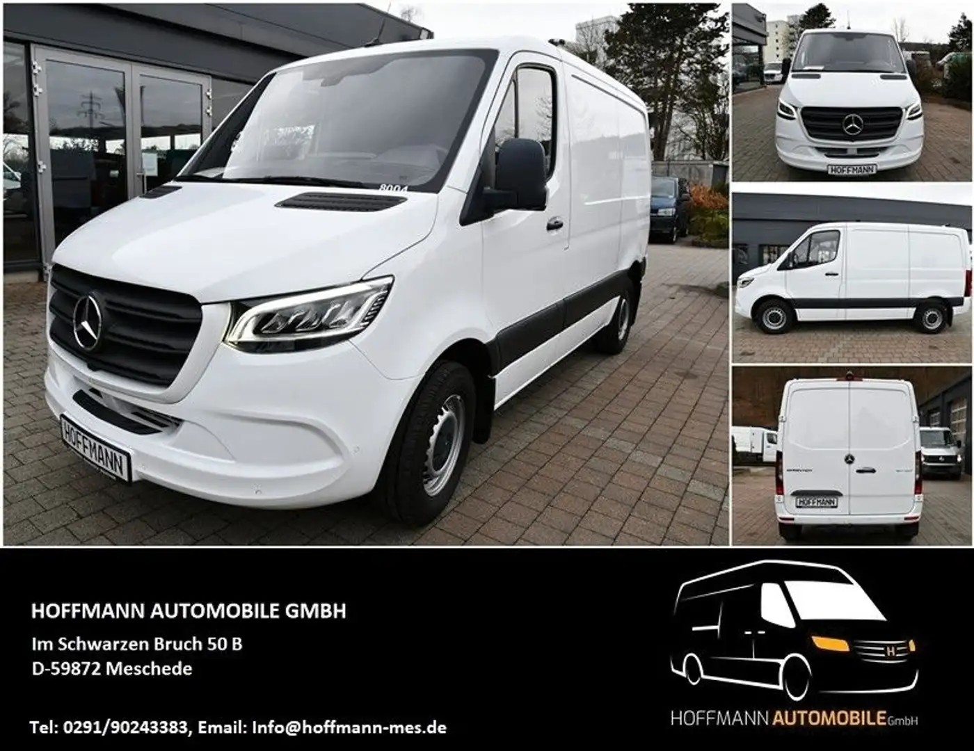 Mercedes-Benz Sprinter Kasten 317 CDI L1H1 Autom. LED RWD Weiß - 1