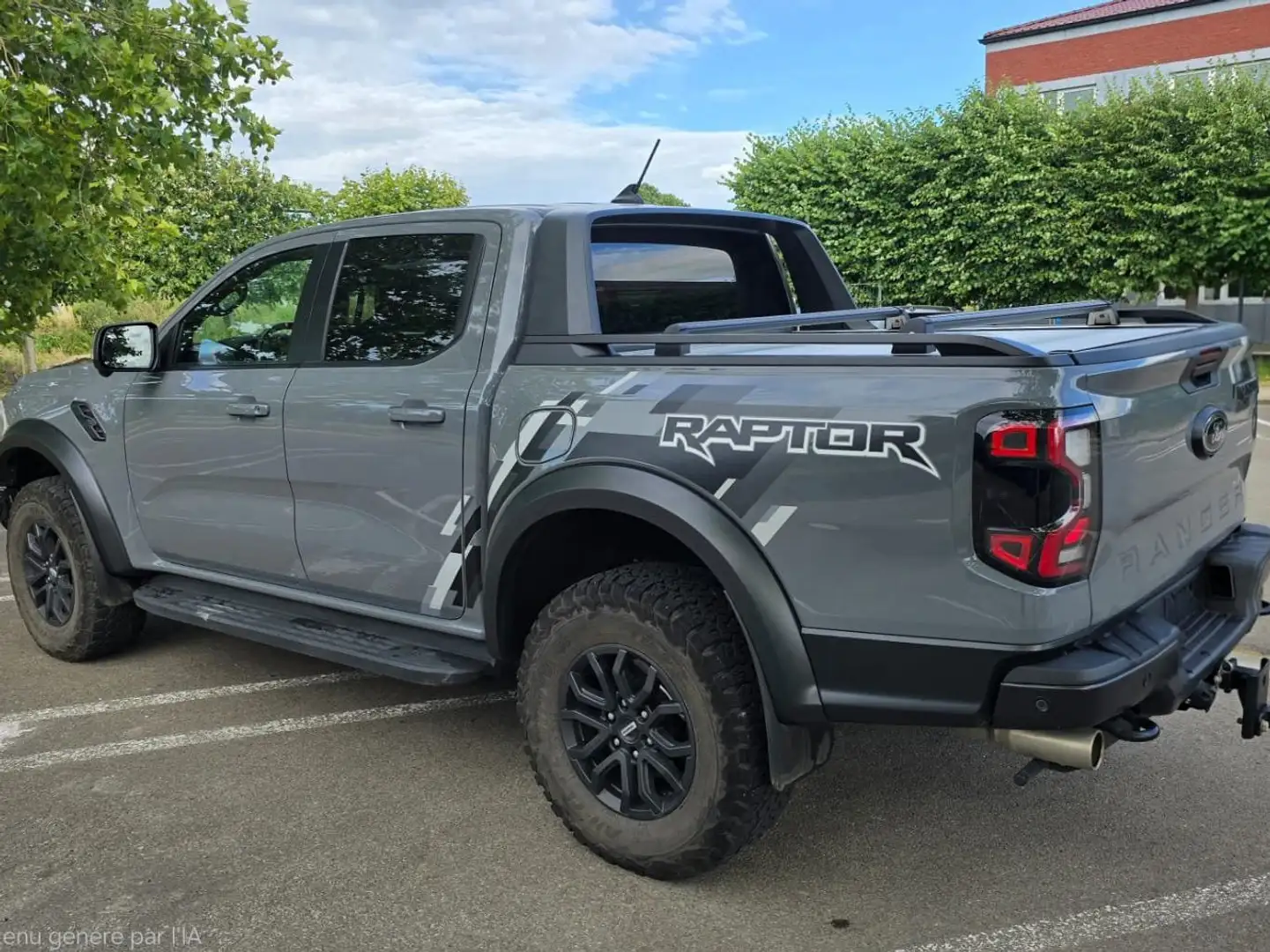 Ford Ranger Raptor 3.0 V6 EcoBoost 4WD Raptor Gris - 2