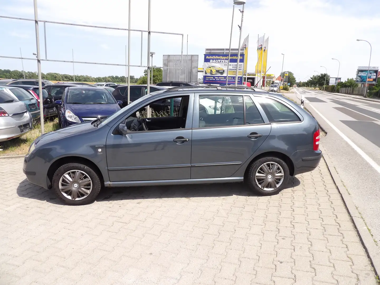 Skoda Fabia Comfort Klima Radio HU AU Neu Grijs - 2