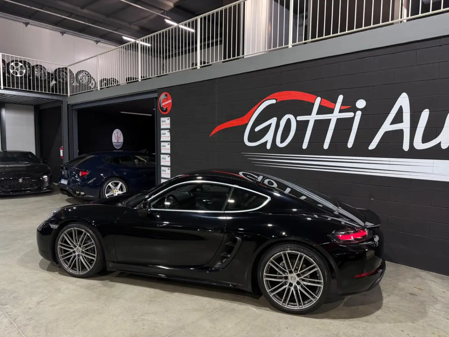 Porsche Cayman 718 Cayman 2.0 SERVICE PORSCHE PRIMA VERNICE Zwart - 2