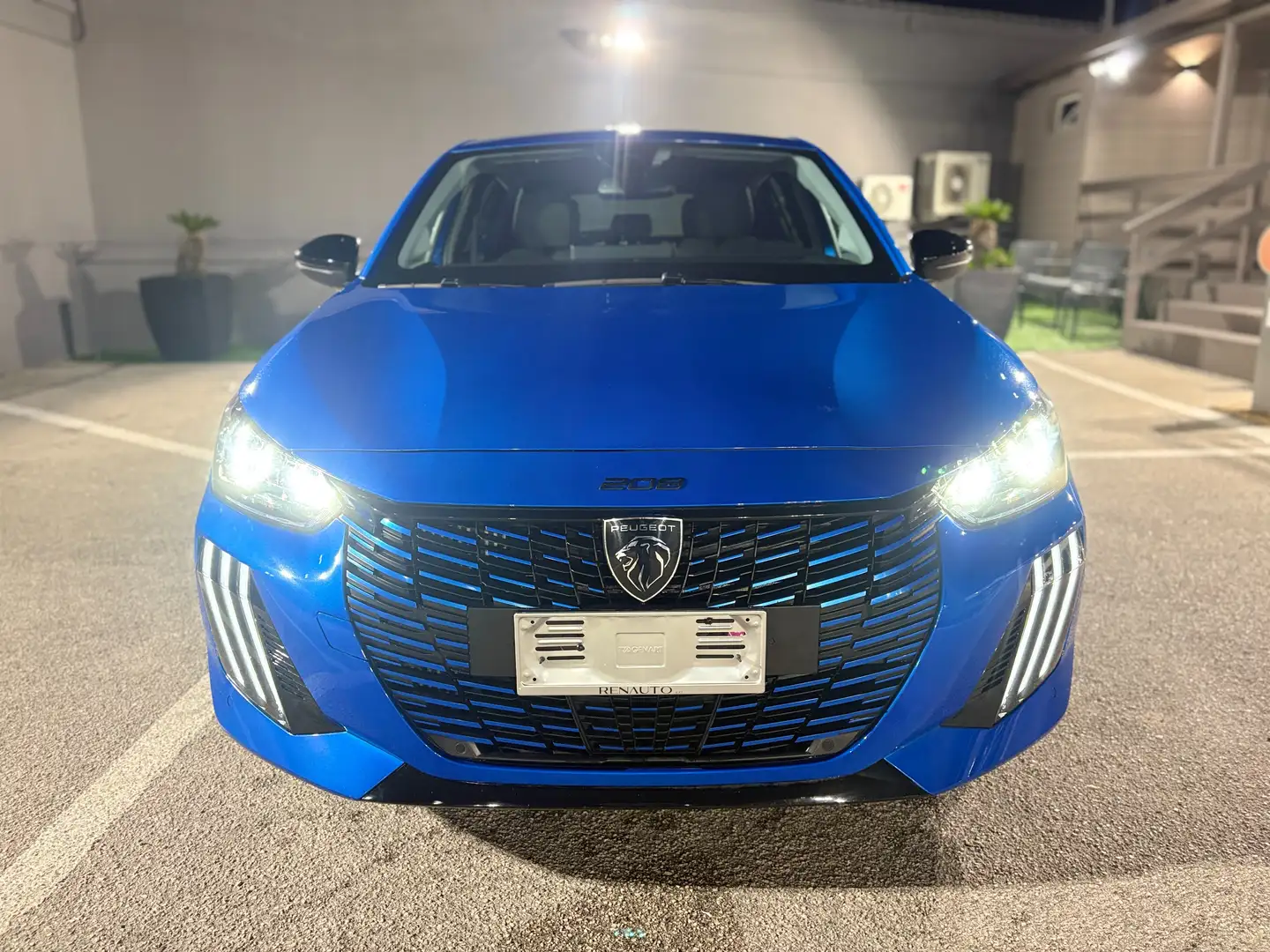 Peugeot 208 208 1.2 puretech Allure Pack 100cv KM CERTIFICATI Blu/Azzurro - 2
