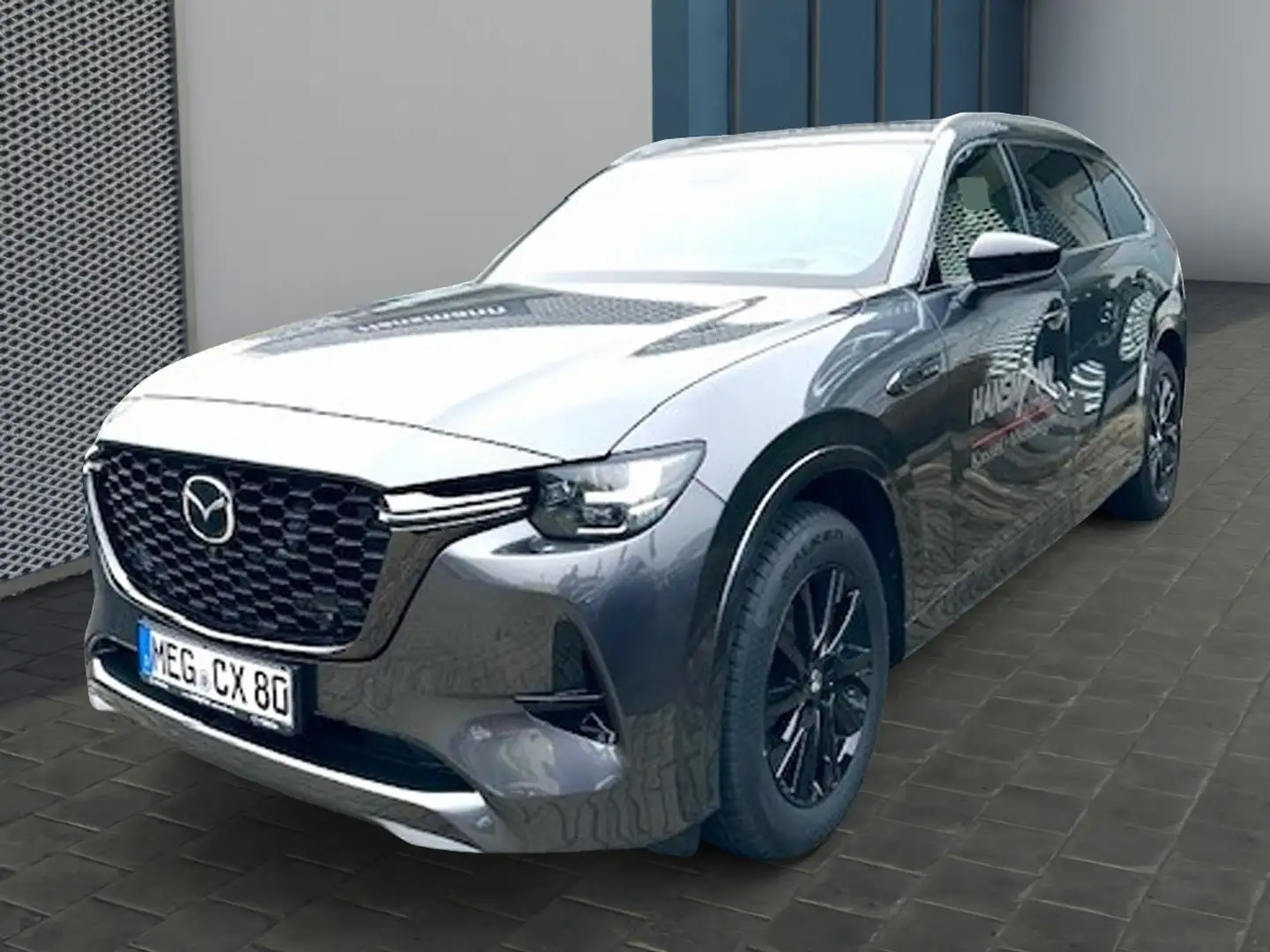 Mazda CX-80 Homura Plus 3.3L e-SKYACTIV D 254  7-sitzer CX-80 Grau - 1