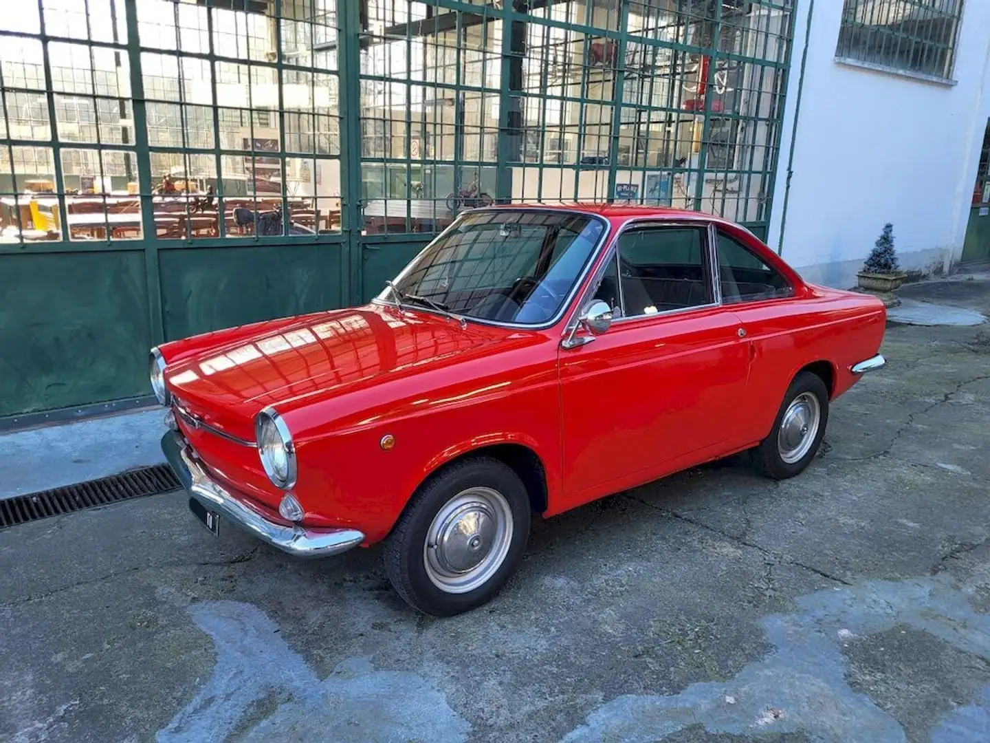 Fiat 500 Moretti Coupè Rosso - 1