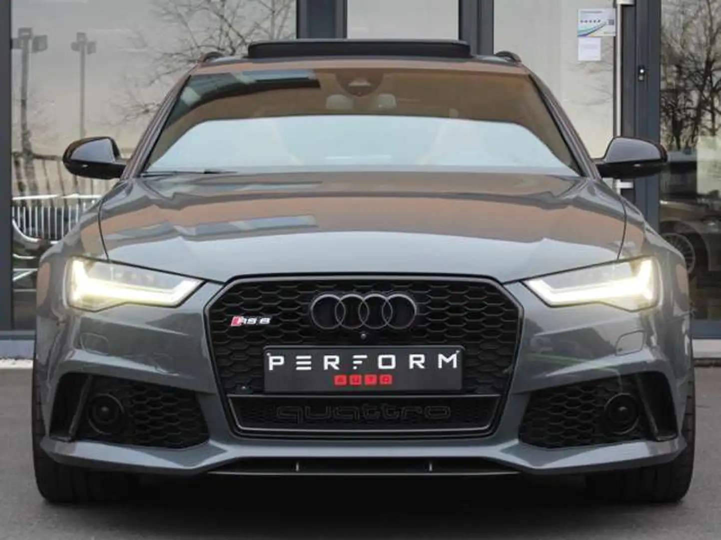 Audi RS6 *EXCLUSIVE*LICHTE VRACHT*MILTEK UITLAAT*FULL FULL* Grau - 2
