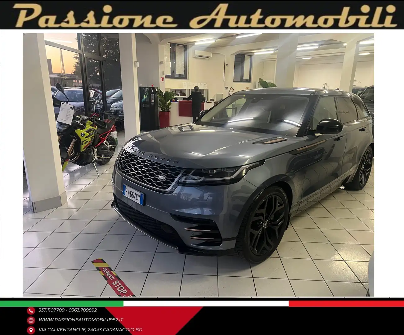 Land Rover Range Rover Velar Range Rover Velar 2.0 si4 R-Dynamic HSE 300cv AUTO Blu/Azzurro - 1