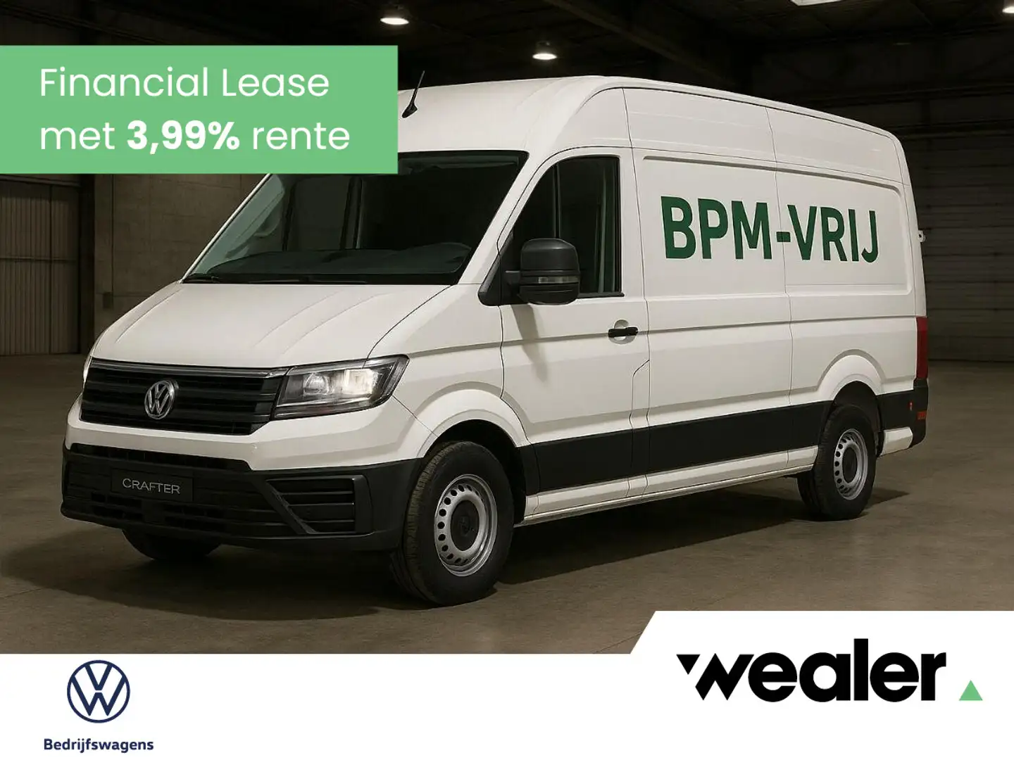 Volkswagen Crafter Bedrijfswagens Trendline L3 2.0 TDI EU6 103 kW (14 Wit - 1