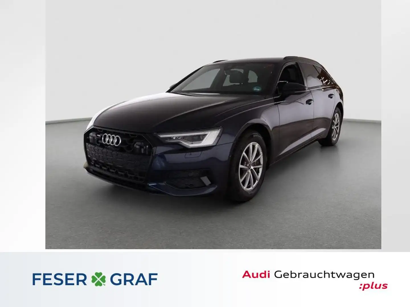 Audi A6 Avant 40 TDI quattro S tr. Matrix-HuD-ACC-360 Kame Blau - 1
