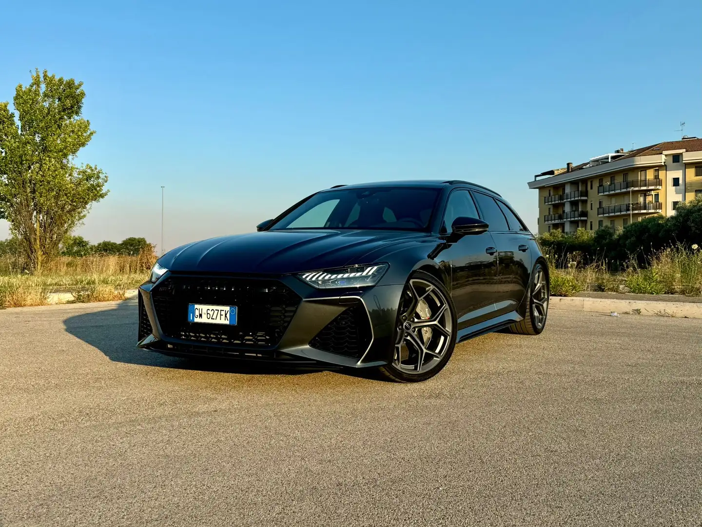 Audi RS6 A6  Avant 4.0 mhev performance quattro tiptronic Grigio - 1