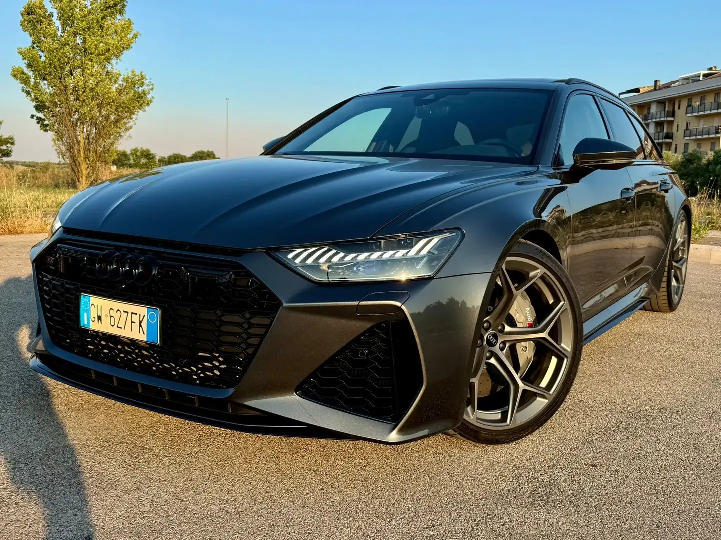 Audi RS6 A6  Avant 4.0 mhev performance quattro tiptronic Grigio - 2