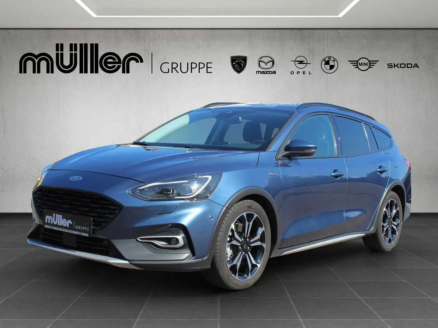 Ford Focus Turnier 2.0 EcoBlue Aut. ACTIVE Blau - 1