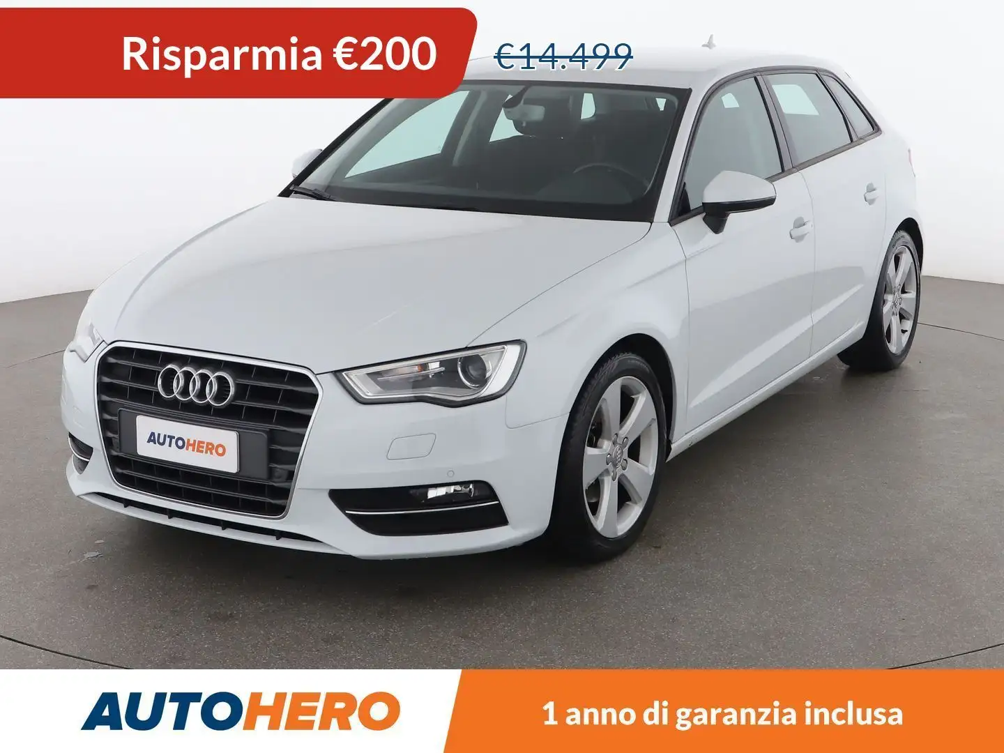 Audi A3 1.6 TDI Ambition S tronic Bianco - 1