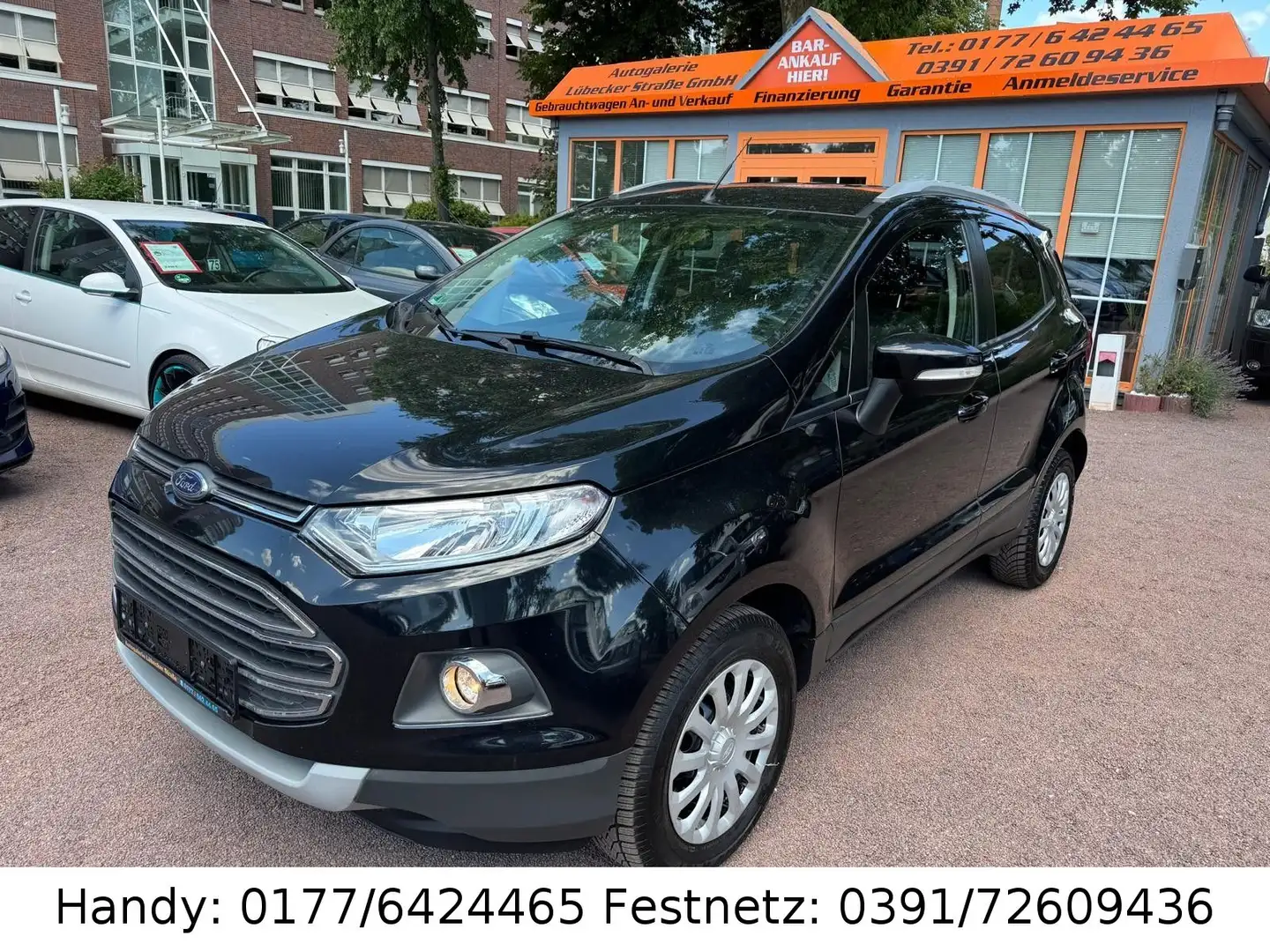 Ford EcoSport 1,0 KLIMAAUTOMATIK/LEDER/SHZ/PDC/ Zwart - 1