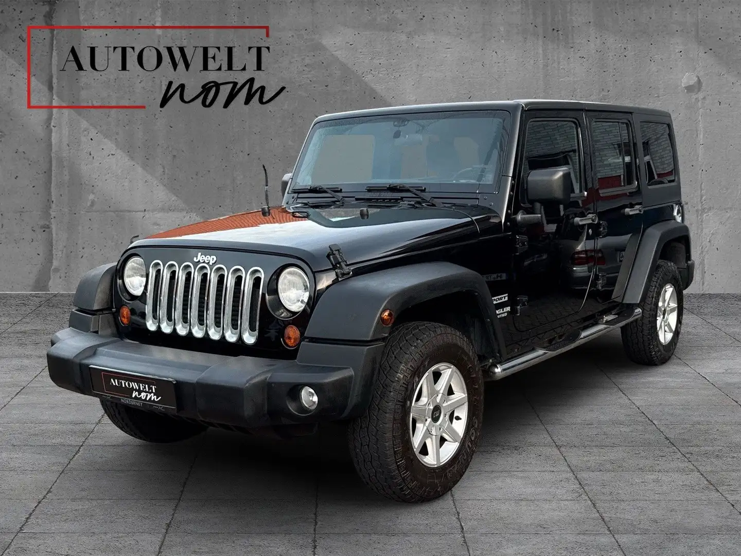 Jeep Wrangler Unlim. Sport AHK-3.5T/DUALTOP/4*4 Schwarz - 1