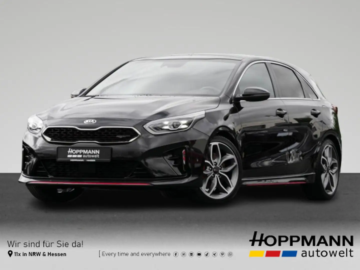 Kia Ceed / cee'd Ceed 1.6T-GDI GT Kamera LED Navi Smart-Key Tempo Negro - 1