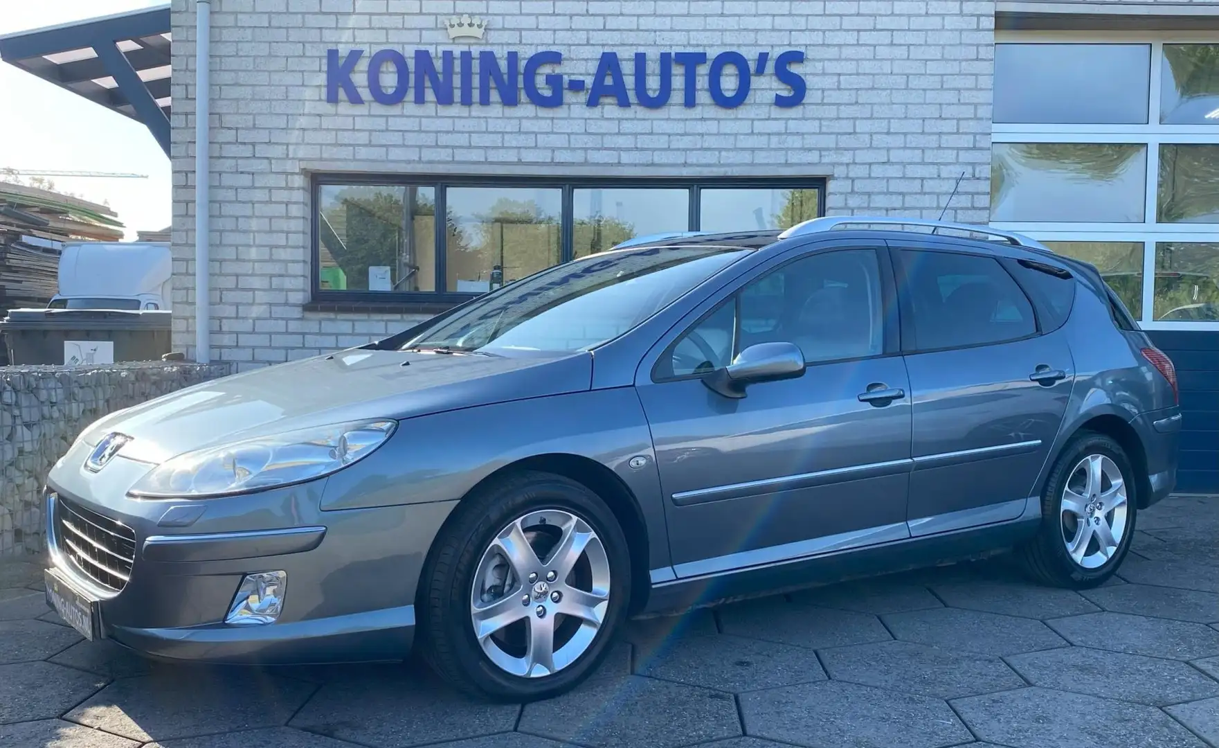 Peugeot 407 SW 2.2 HDiF GT Pano/ Clima/ PDC/ 1e Eig. Grijs - 2
