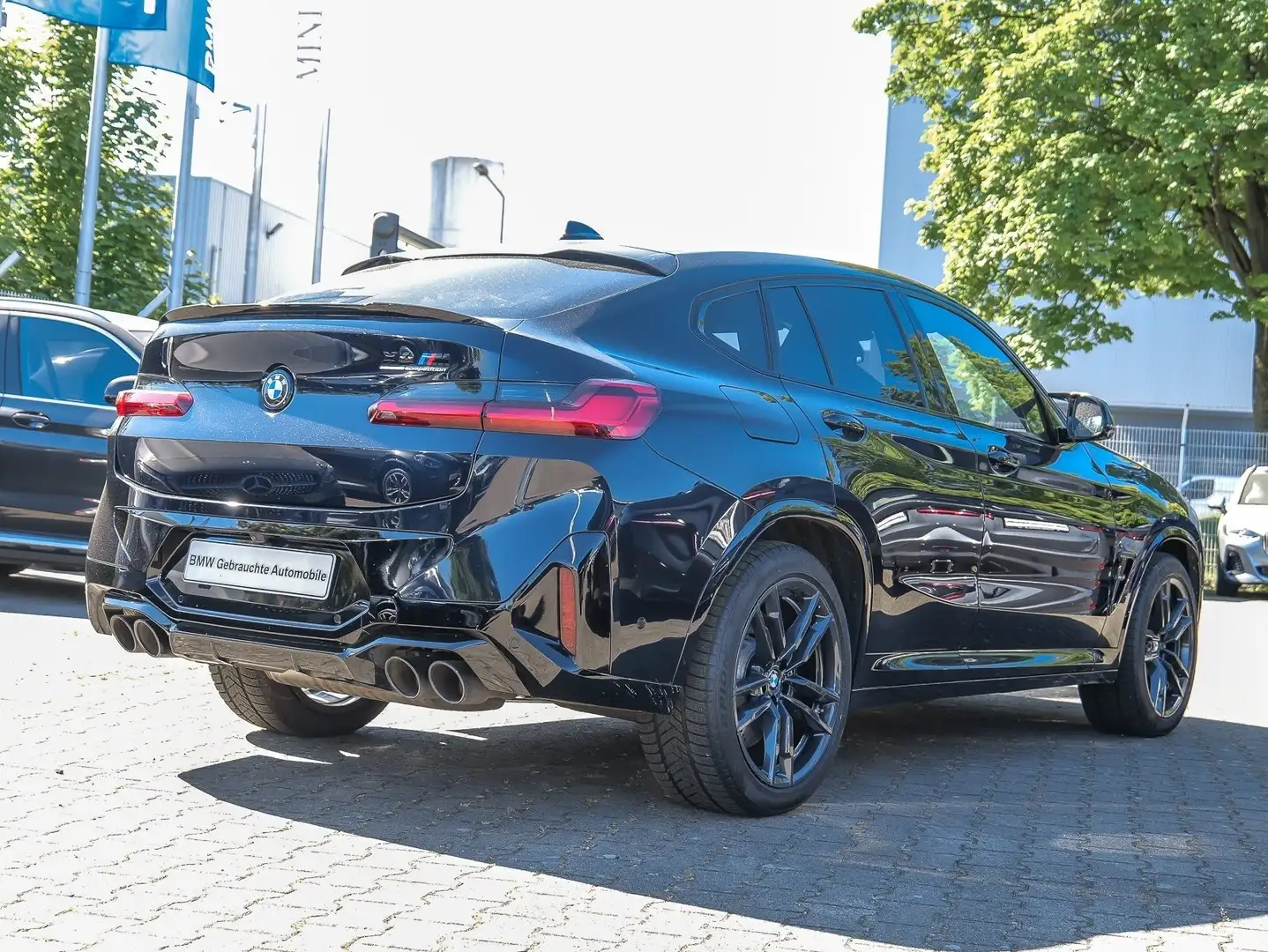 BMW X4 M Competition HuD+Pano+LED+H/K+Alarm+KZG+LHZ Schwarz - 2