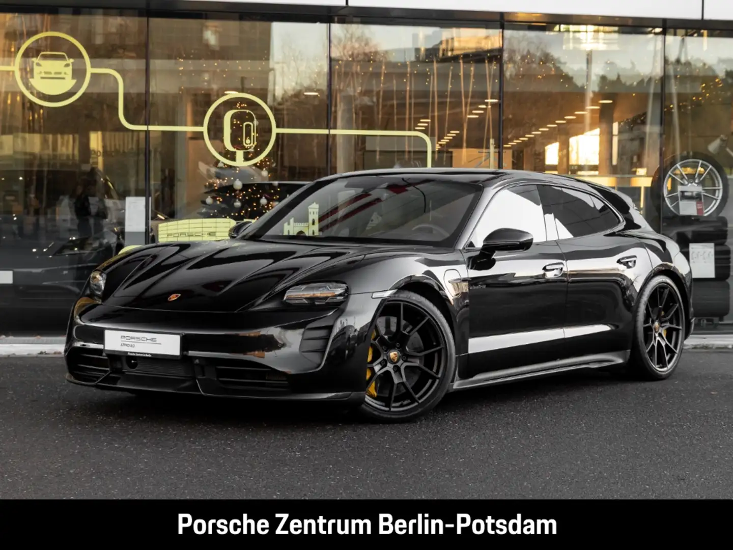 Porsche Taycan Turbo S Sport Turismo Burmester Head-Up 21-Zoll Schwarz - 1
