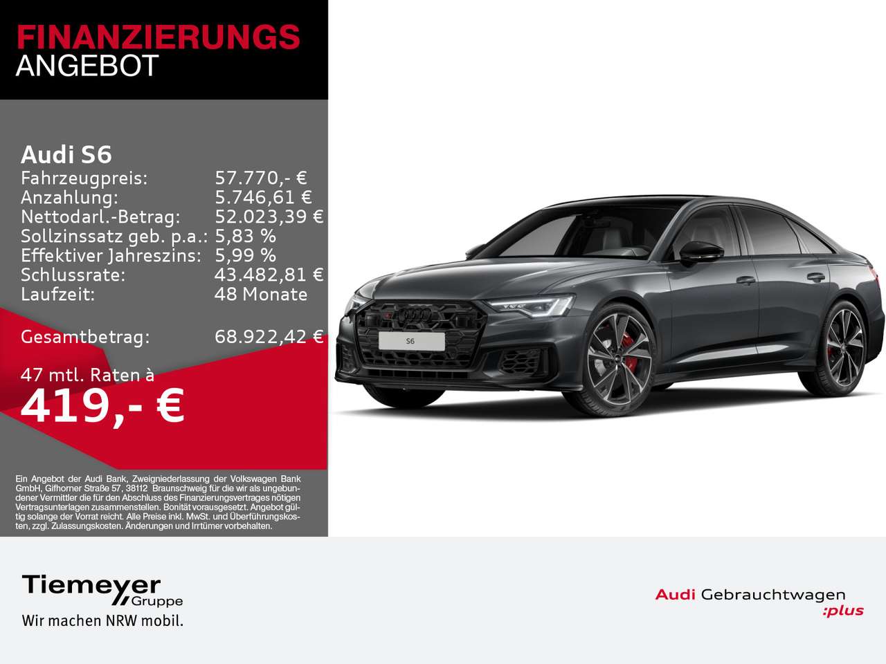 Audi S6 — Audi S6 TDI Q MATRIX BuO NAVI+ PANO LM21