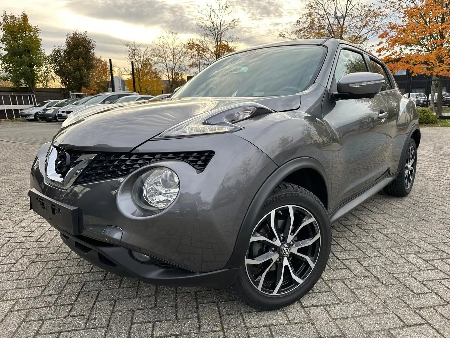 Nissan Juke Juke 1.6 Xtronic Tekna Grijs - 1