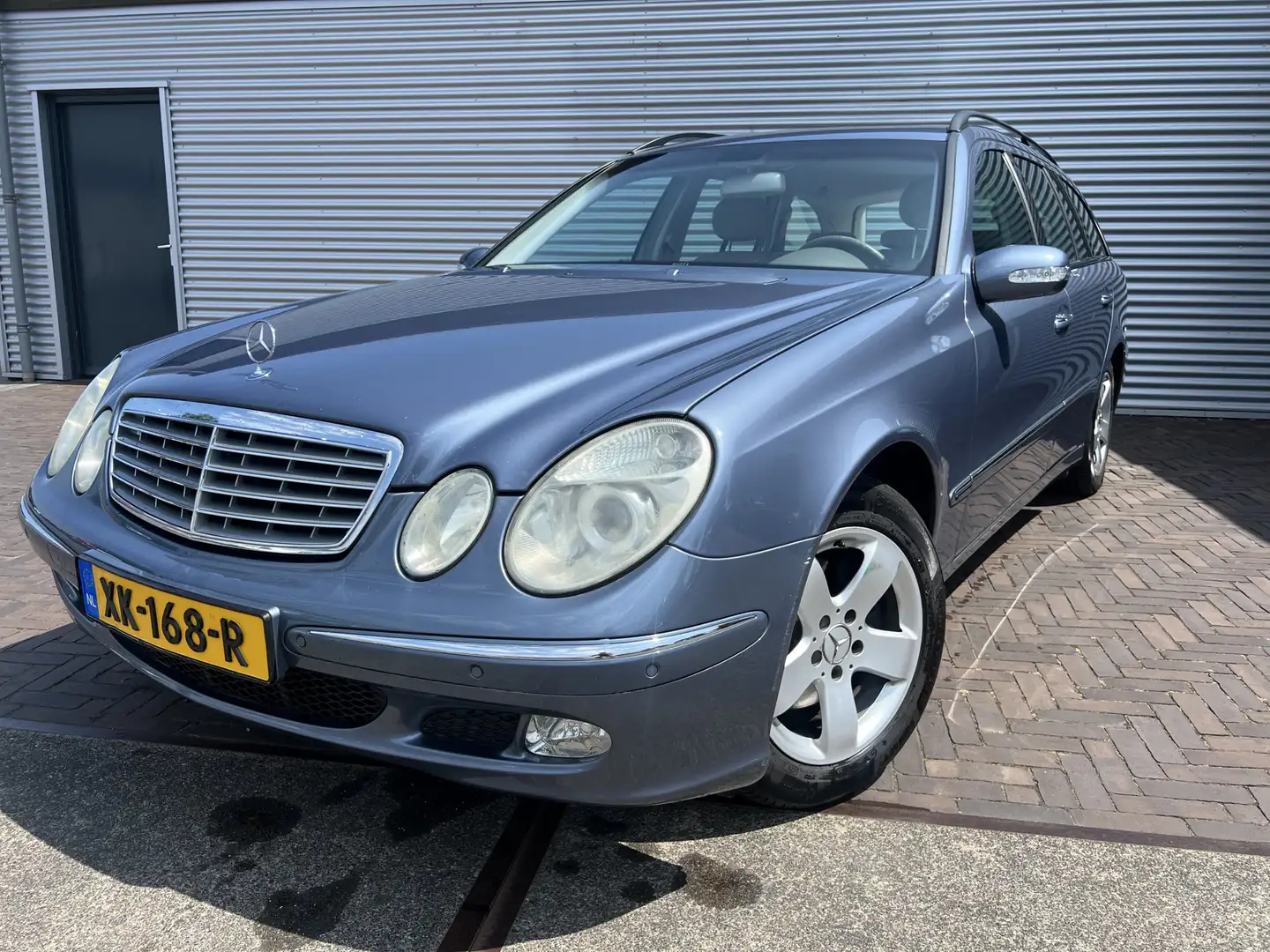 Mercedes-Benz E 200 Combi K. Elegance Blauw - 2