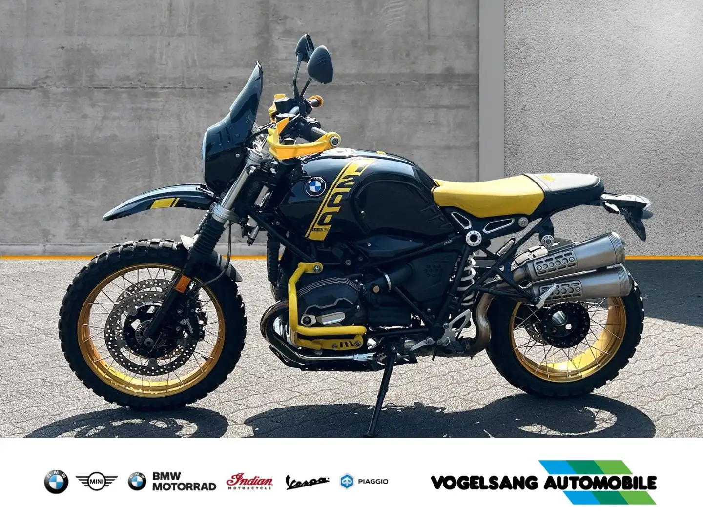 BMW R nineT Urban GS, Sondermodell, 40 Years, Voll-L Noir - 2