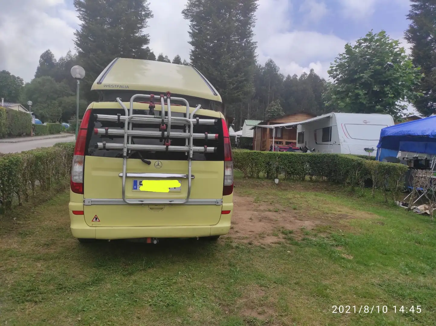 Mercedes-Benz Viano Viano 2.2CDI Ambiente Compacta Ambiente Amarillo - 2