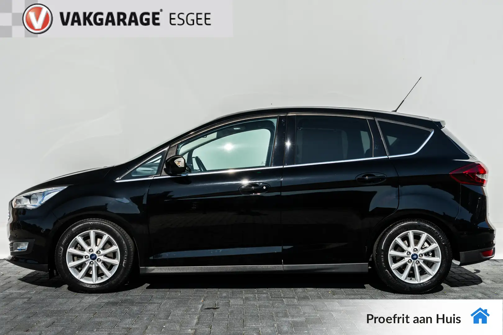 Ford C-Max 1.5 150 PK Titanium AUTOMAAT RIJKLAAR INCL: GARANT Zwart - 2