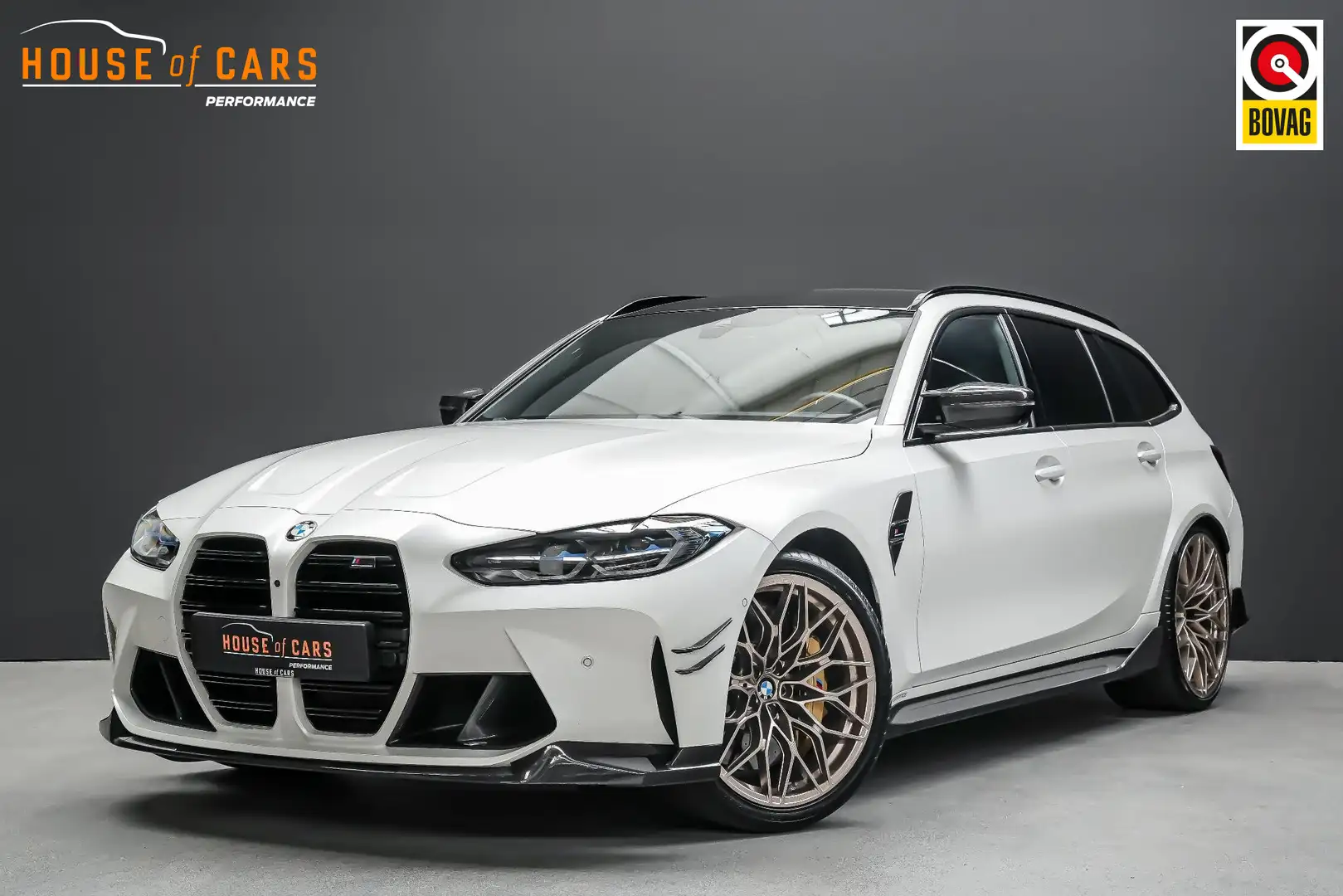 BMW M3 Touring xDrive Competition |incl BTW|Track Pack|M- Biały - 1