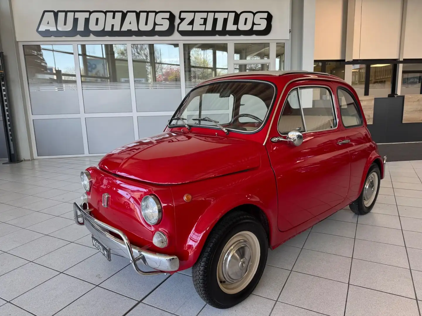 Fiat 500 L Berlina *Restauriert*Faltdach*Halle 77* Rot - 1