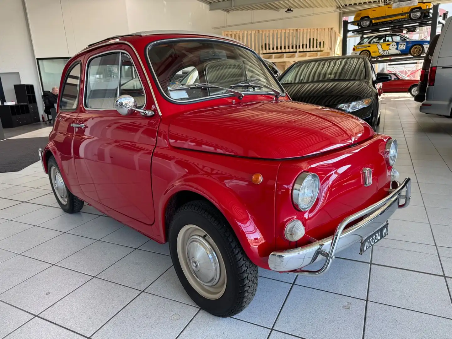 Fiat 500 L Berlina *Restauriert*Faltdach*Halle 77* Rot - 2
