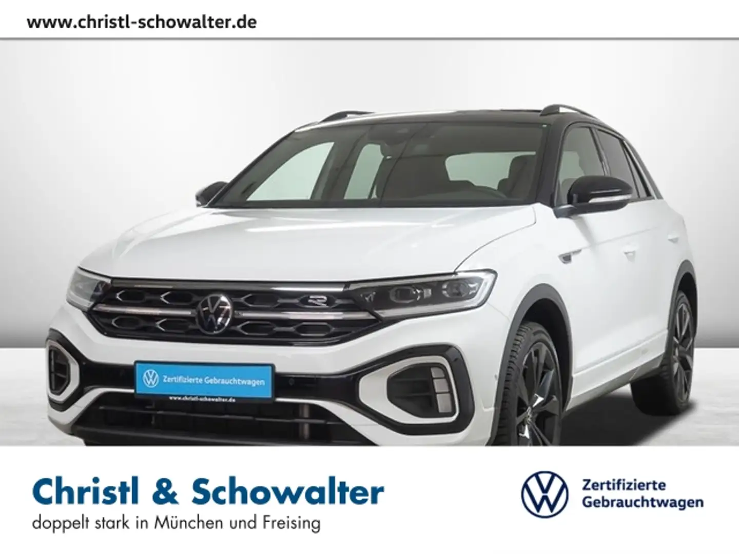 Volkswagen T-Roc 2.0 TSI 4M DSG R-Line Black Style AHK PANO Wit - 1