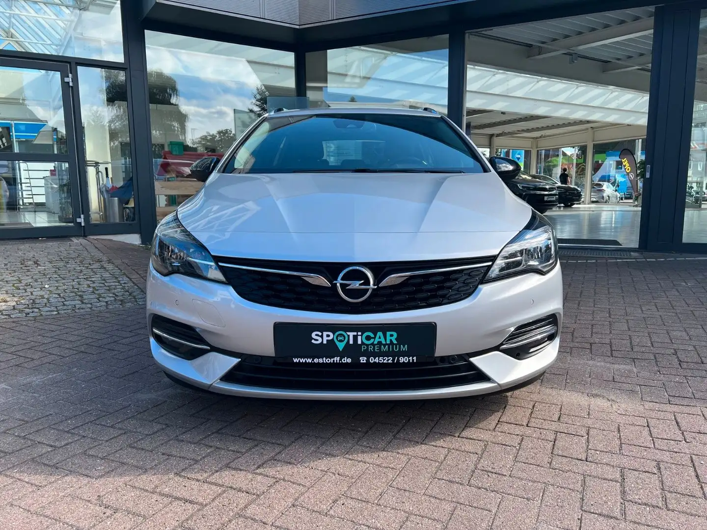 Opel Astra K Sports Tourer Elegance 1.5D Argent - 2