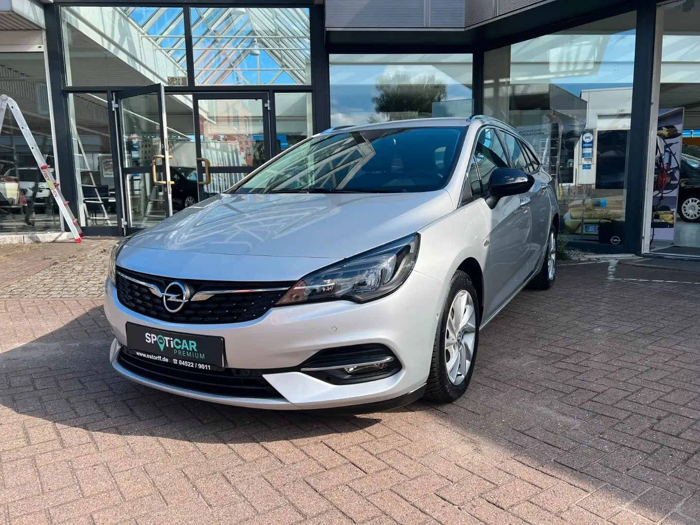 Opel Astra K Sports Tourer Elegance 1.5D Argent - 1