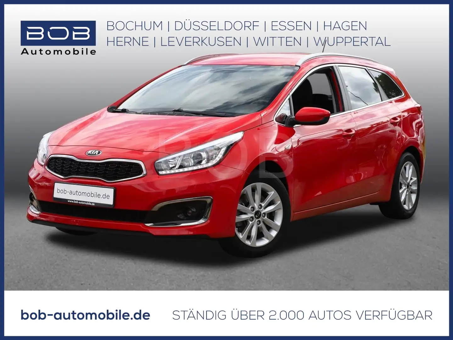 Kia Ceed SW / cee'd SW 1.6 Dream Team  SHZ NAVI AHK Rouge - 1