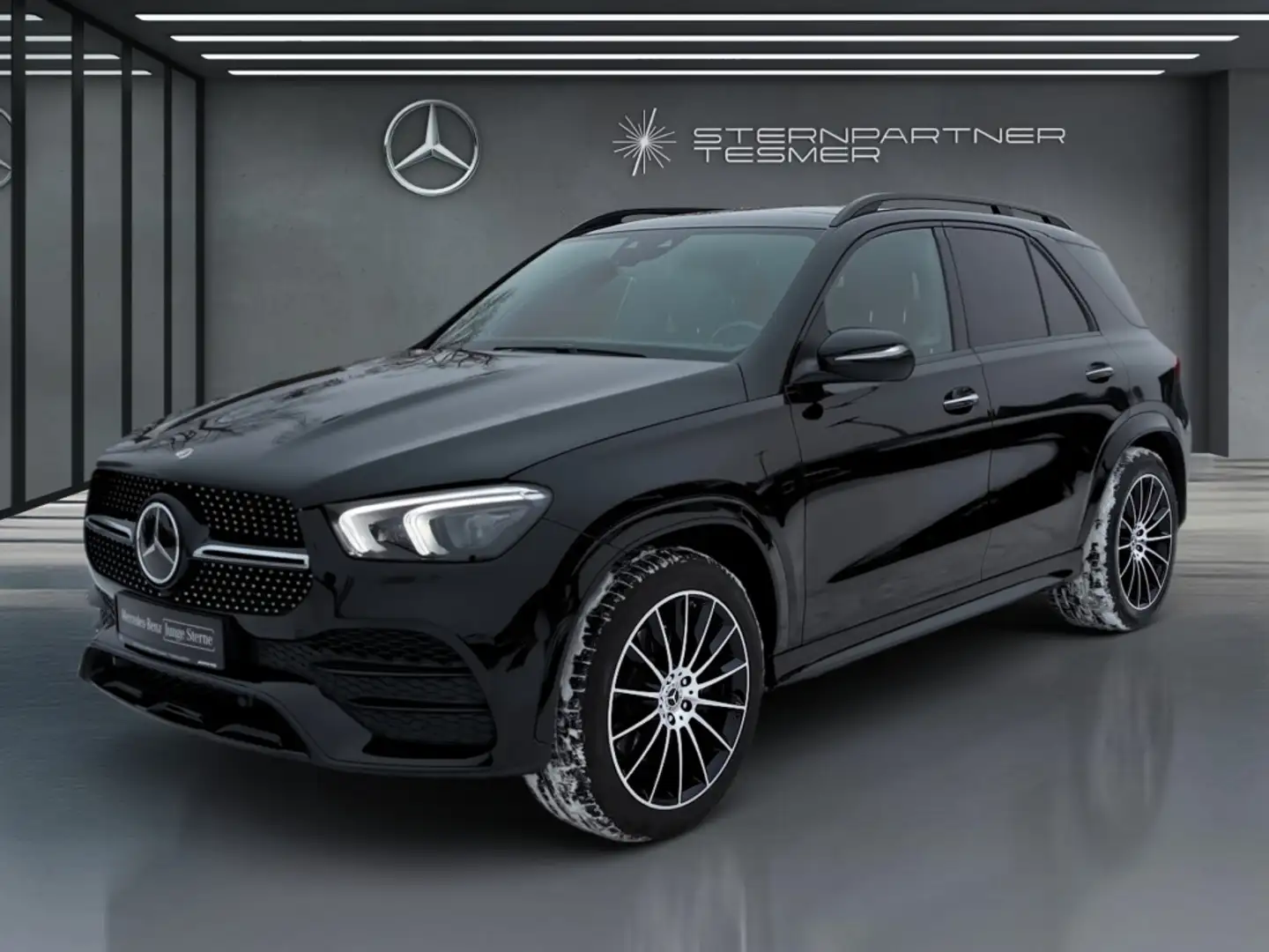 Mercedes-Benz GLE 400 d 4M AMG Night AHK HUD Standh. Burmester Noir - 1
