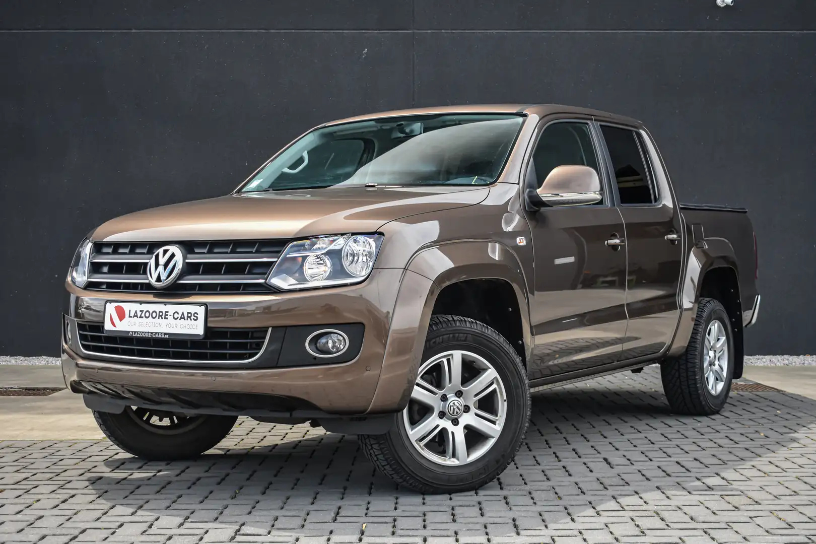 Volkswagen Amarok Amarok 2.0 BiTDI 4x4  Autm. Highline luxe Bruin - 1