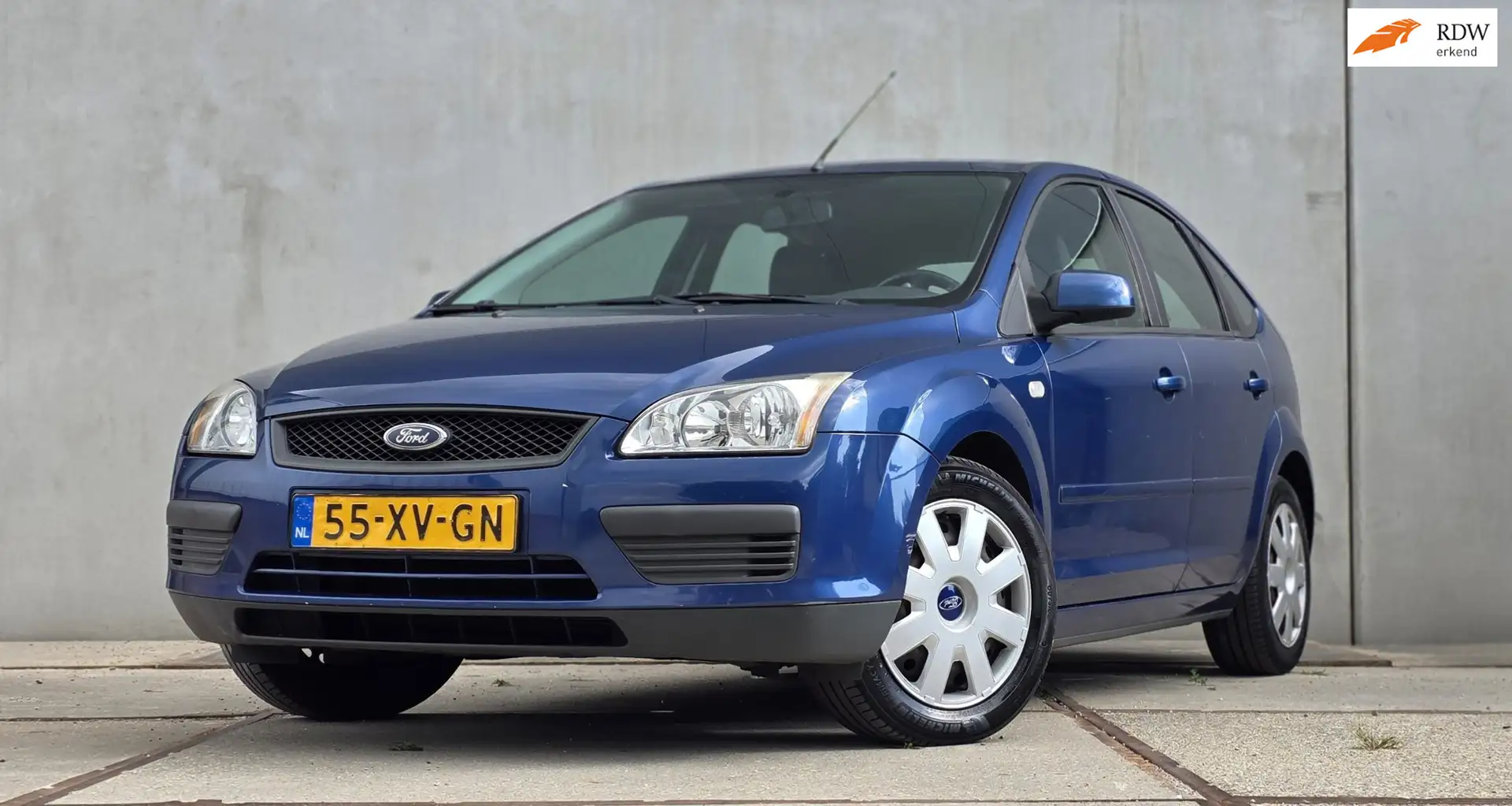Ford Focus 1.4-16V Trend Airco CruiseControl APK 06-2026! Blau - 1