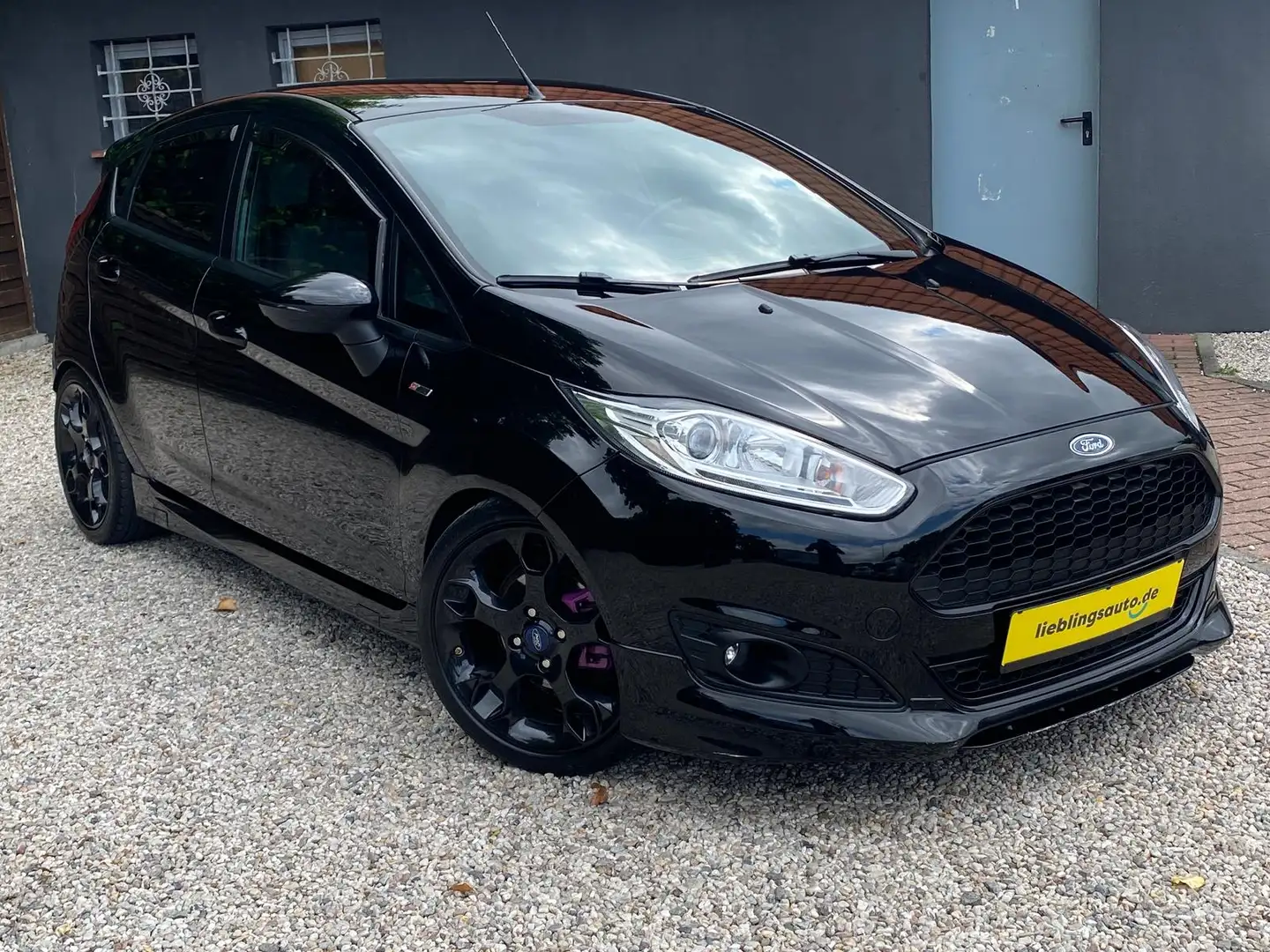 Ford Fiesta 1.0 EcoBoost ST-Line Navi PDC Tuning Noir - 2