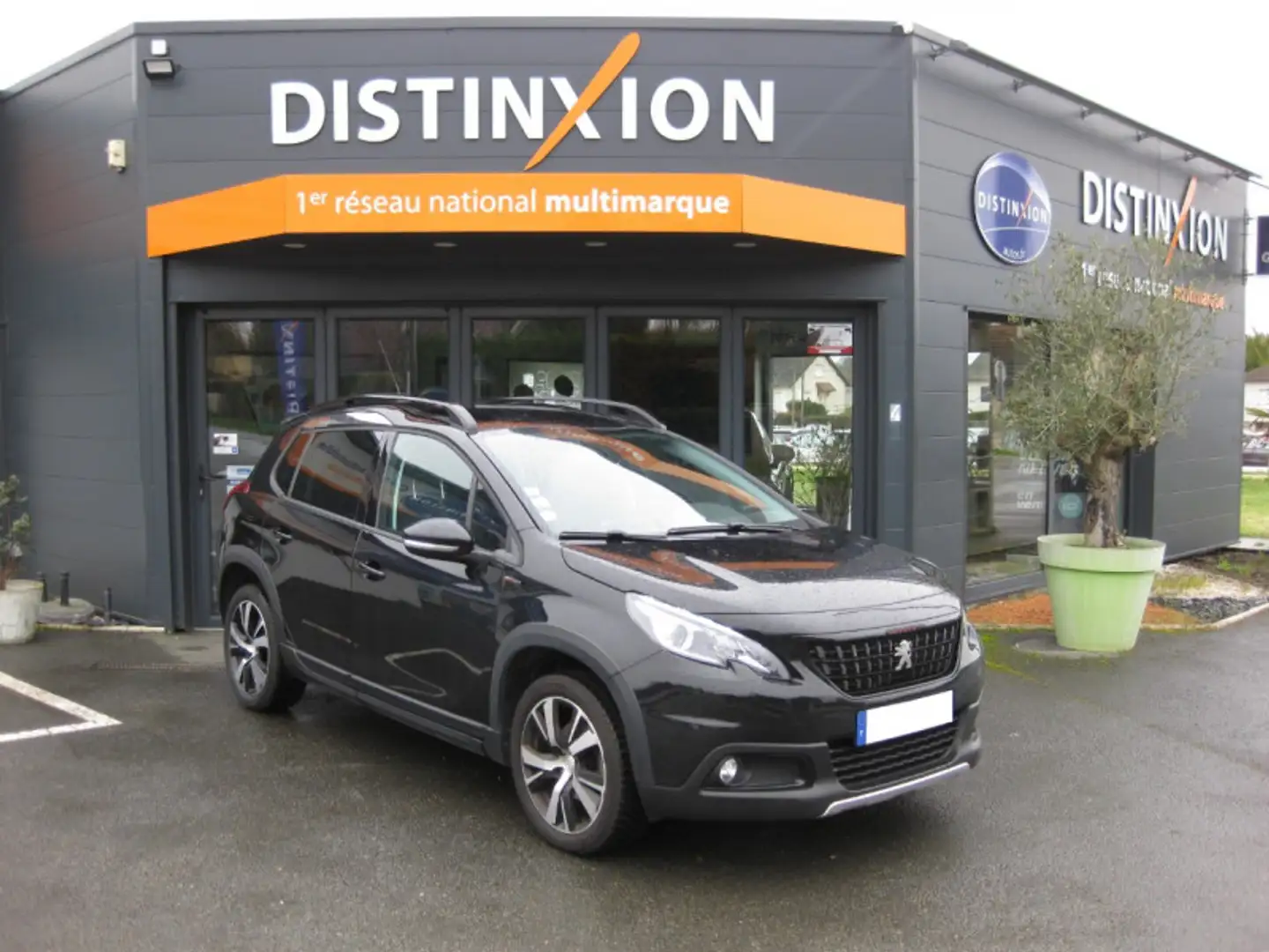 Peugeot 2008 1.2 PURETECH 110CH E6.C GT LINE S\u0026S EAT6 Noir - 1