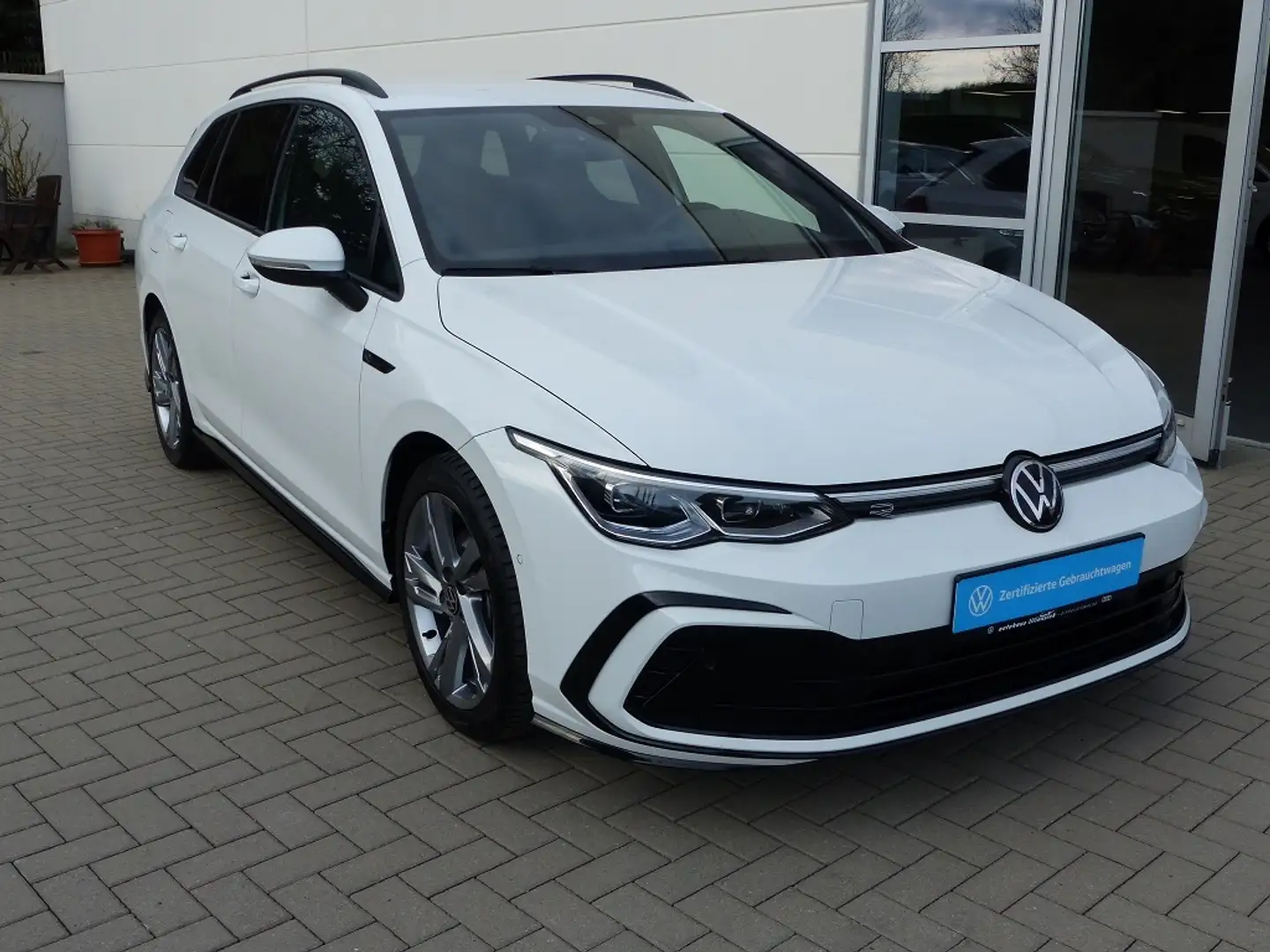 Volkswagen Golf Variant 8 Variant 2.0 TSI 4Motion DSG R-Line *AHK*Sthz*LE Blanc - 2